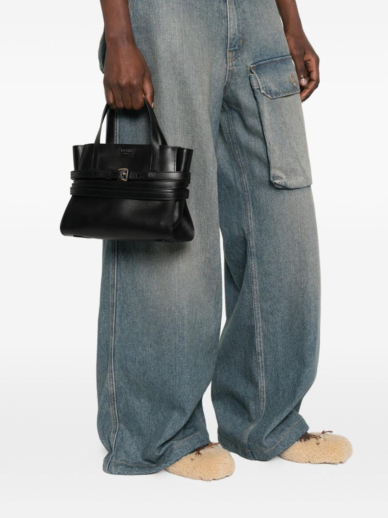 Moschino buckle-strap tote bag outlook
