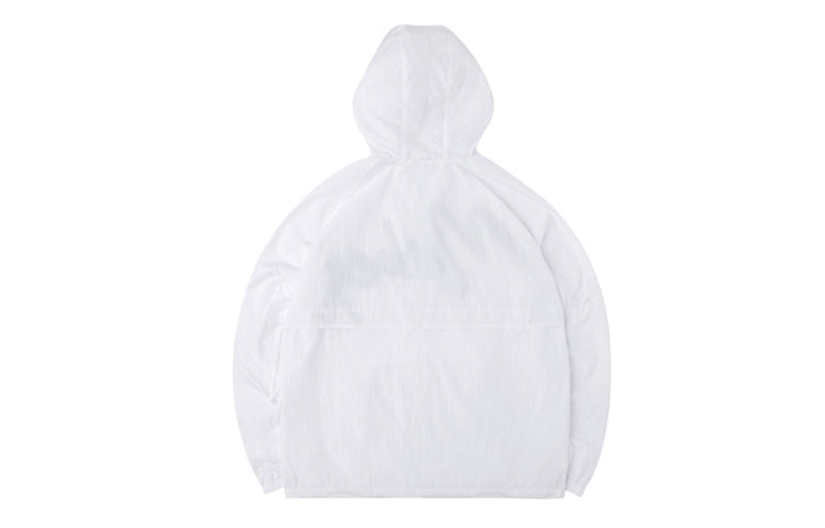 Li-Ning x Disney Graphic Half Zip Hooded Jacket 'White Black' AFDQ409-1 - 2