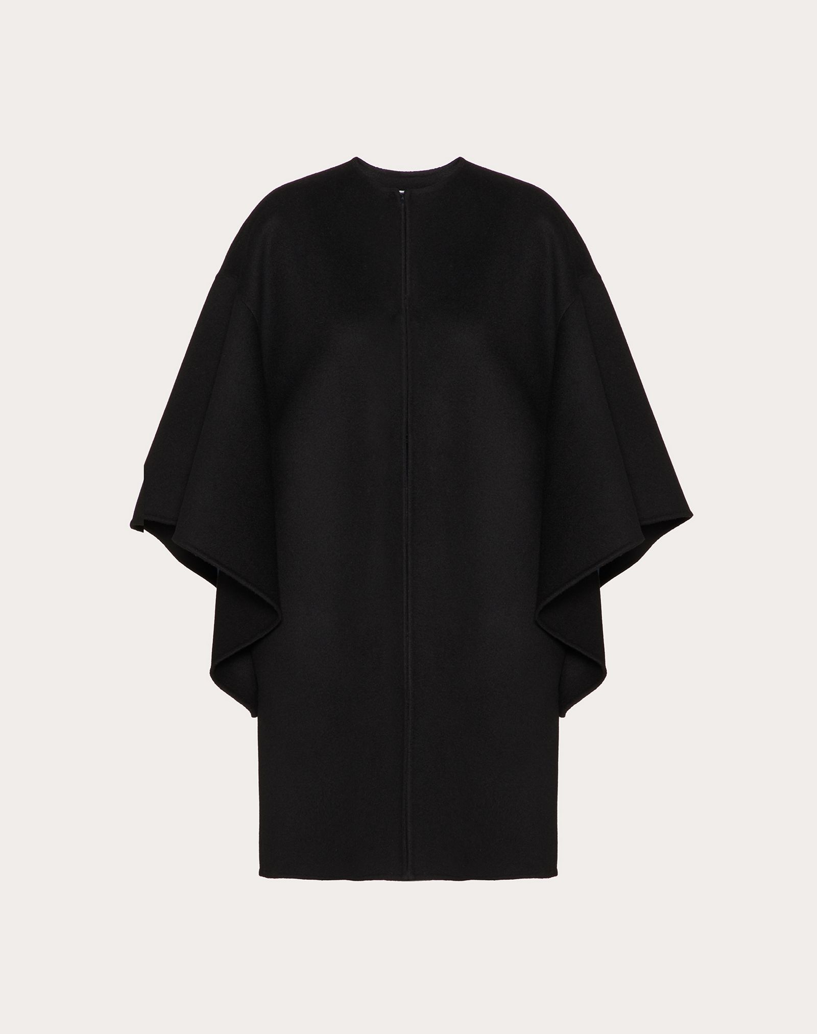 Double-Faced Compact Drap Cape - 1