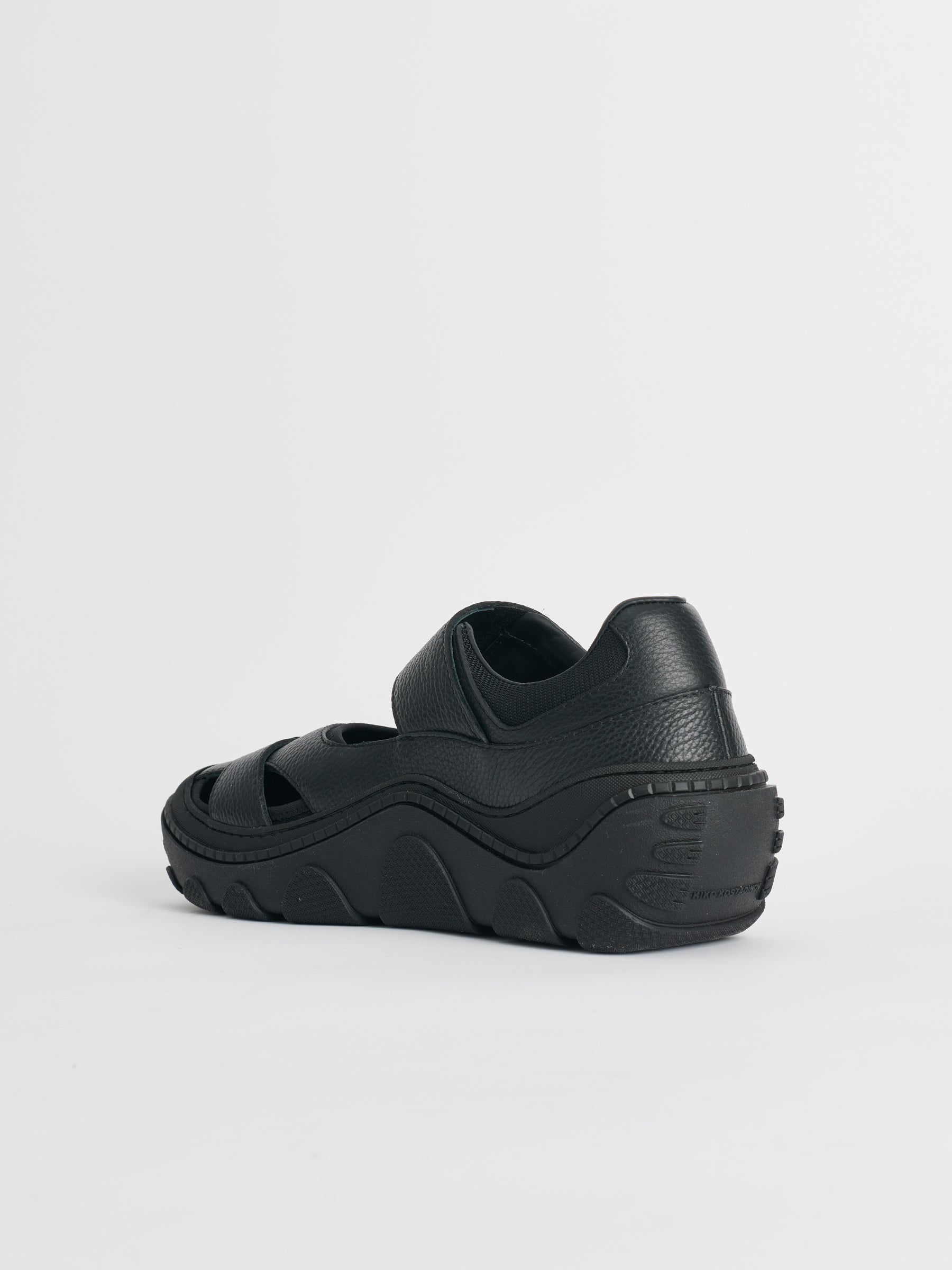 Kiko Kostadinov KIKO KOSTADINOV SANDAL HYBRID BLACK SOOT 