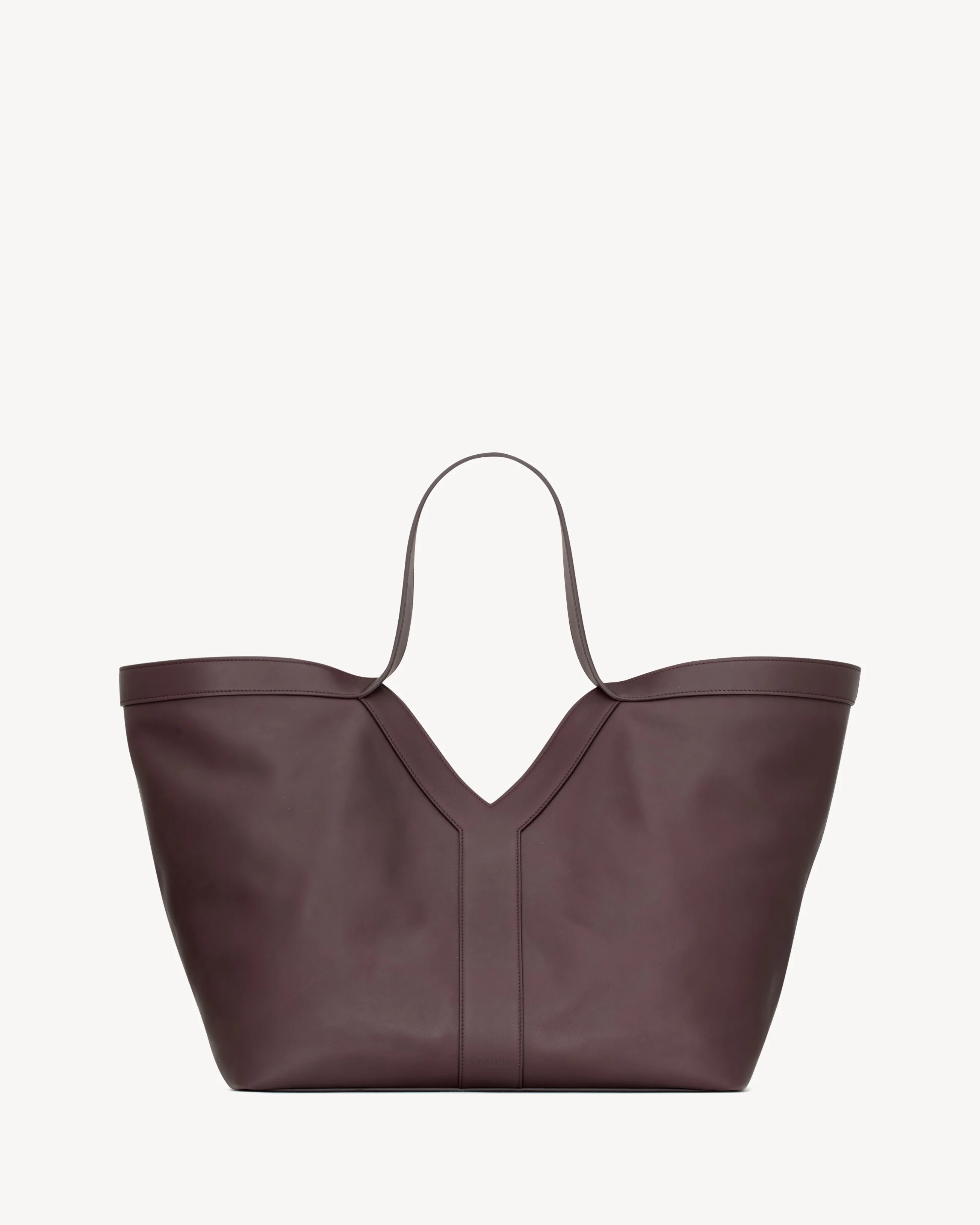 Y TOTE IN LEATHER - 1