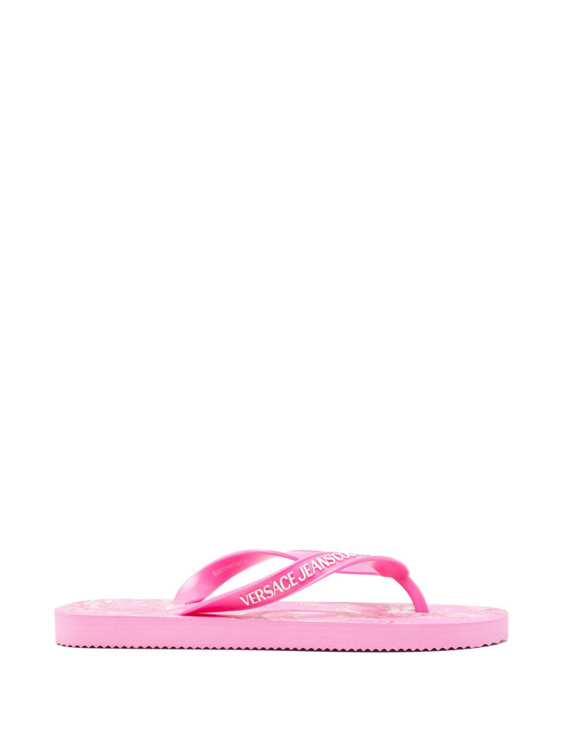 floral-print flip-slops 1