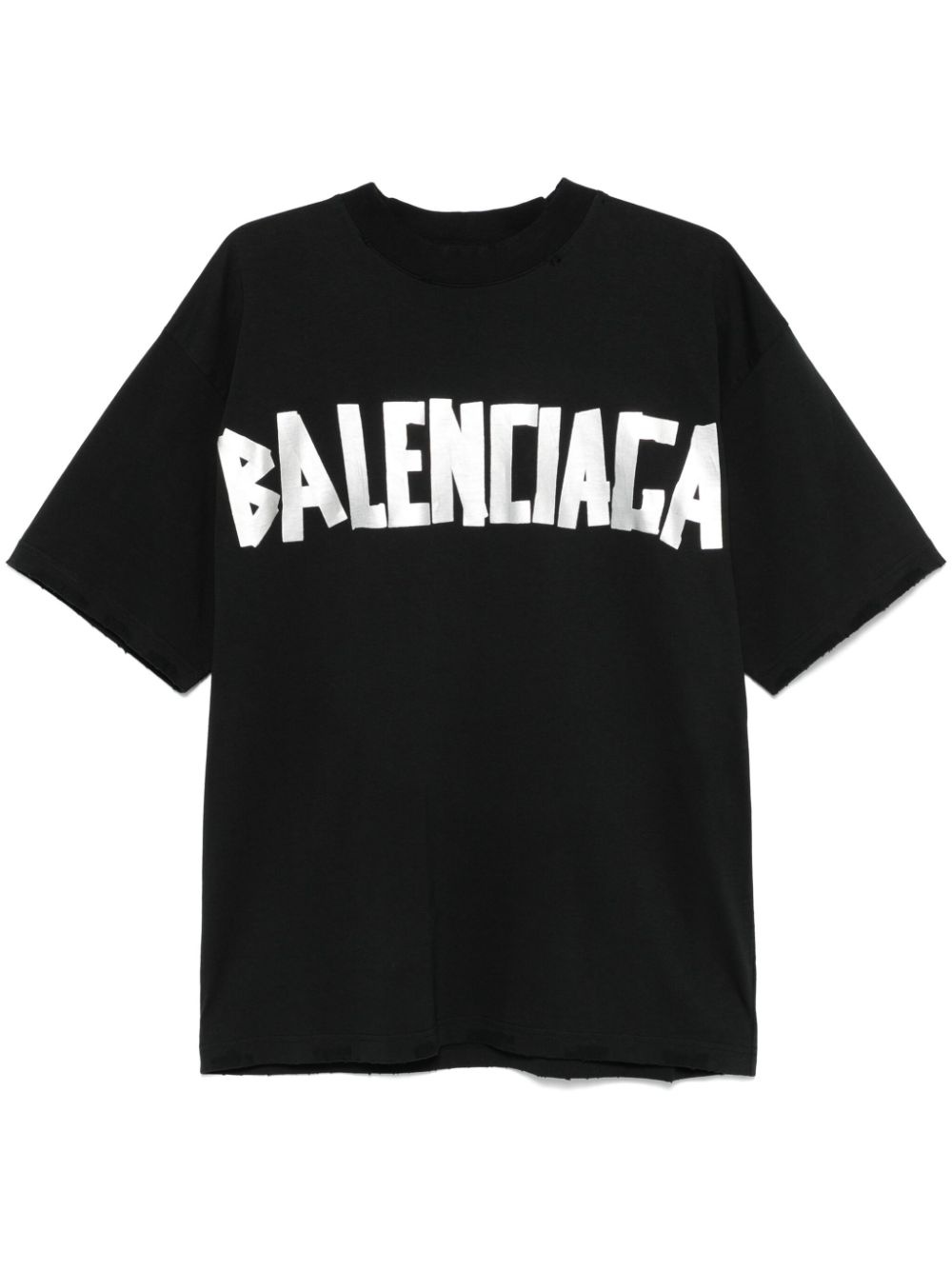 logo-tape T-shirt - 1