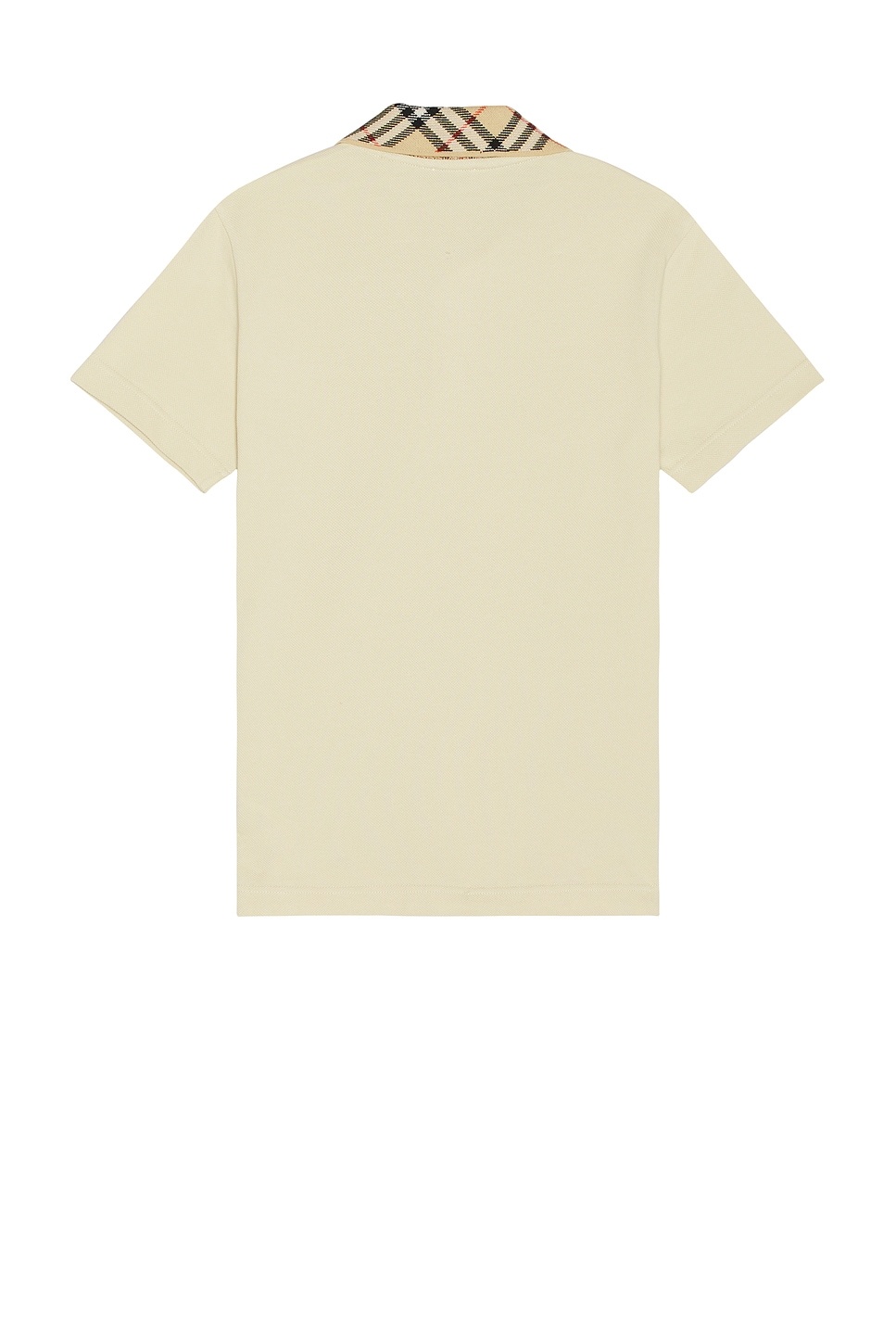 Polo With Check Collar - 2