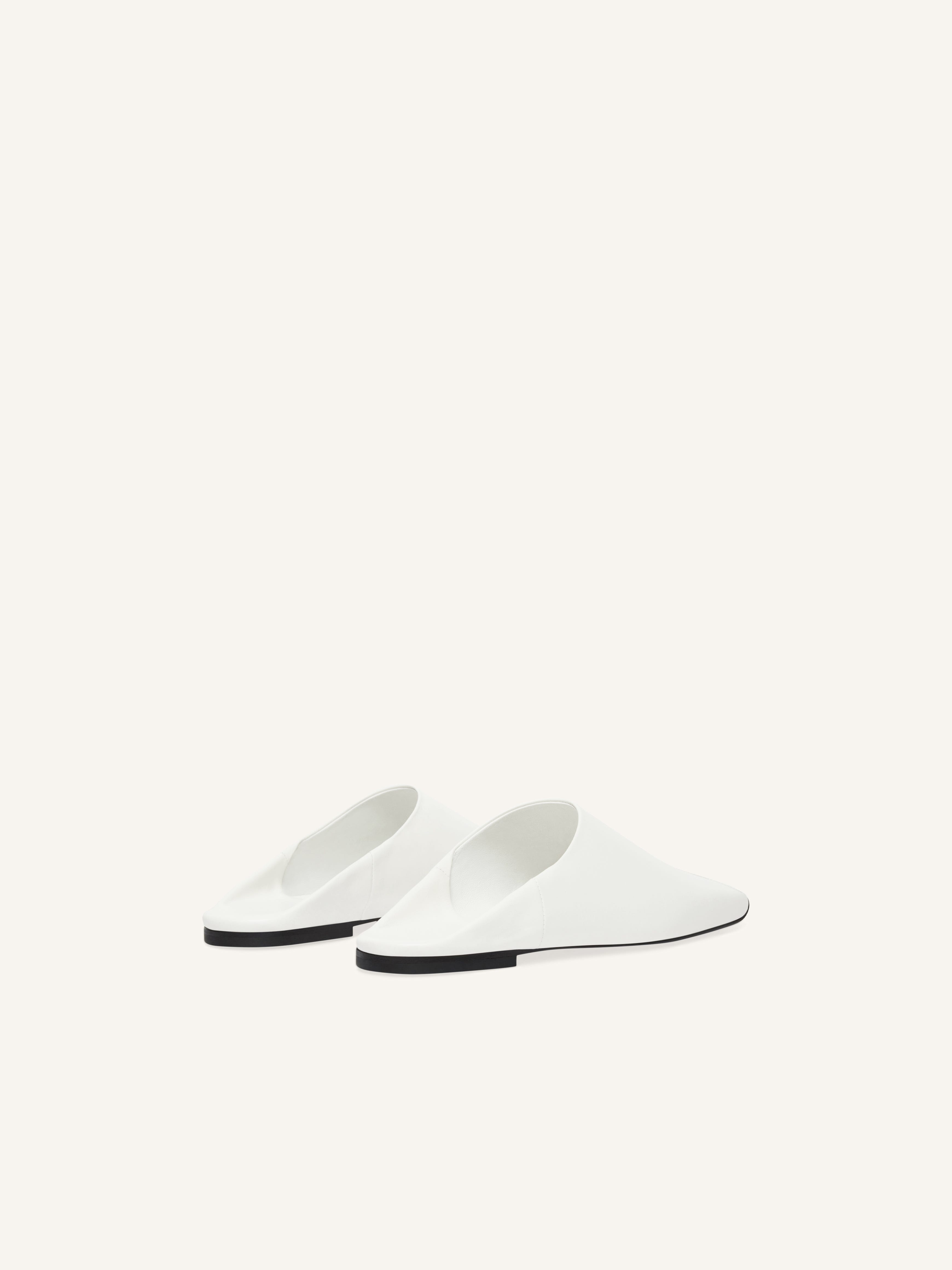 HERITAGE LEATHER MULES - 3