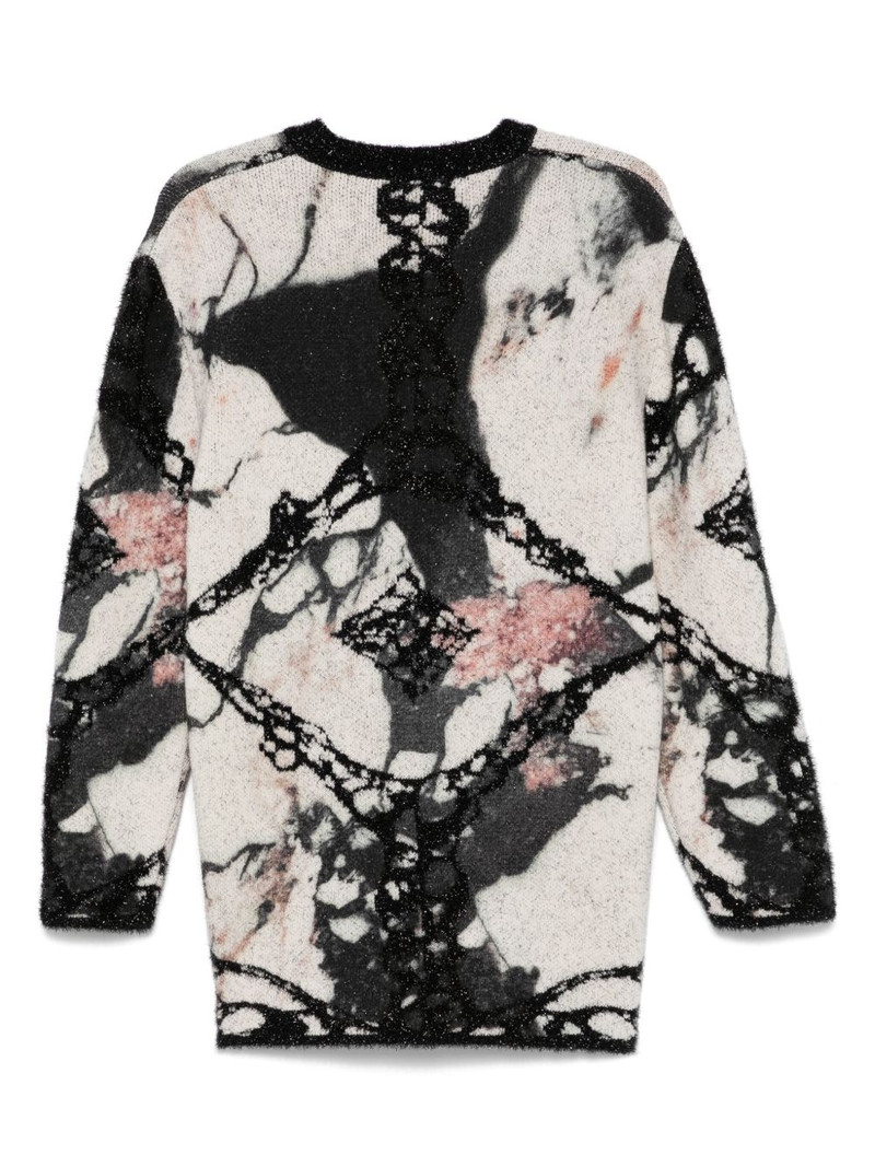 Roberto Cavalli abstract-pattern sweater outlook