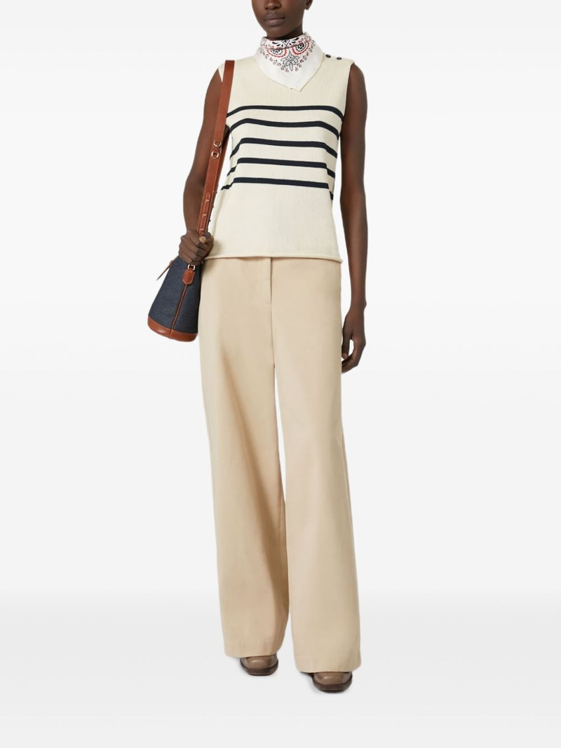 WEEKEND Max Mara high-waisted wide-leg trousers outlook