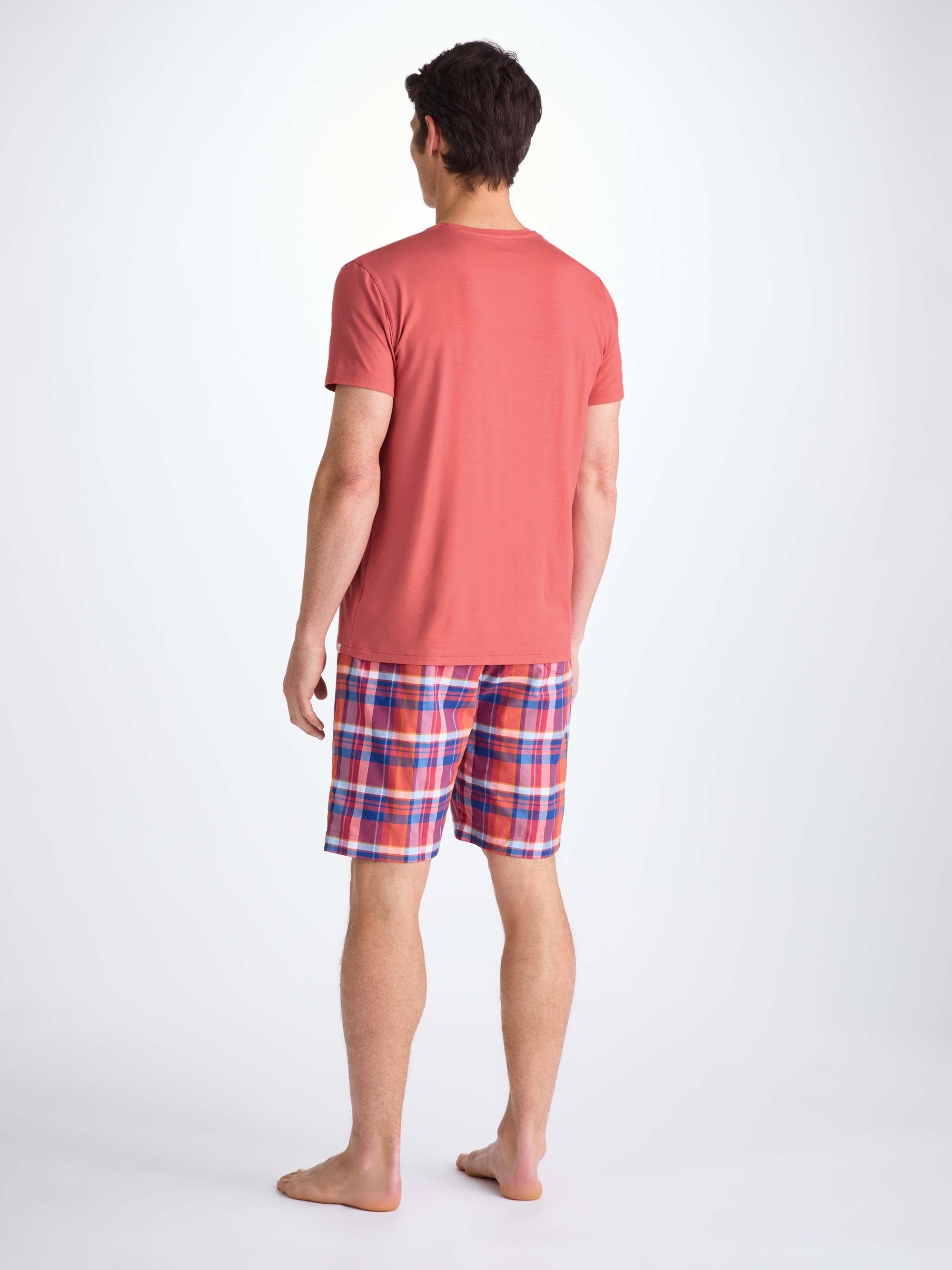 Men's T-Shirt Basel Micro Modal Stretch Apple Red - 4