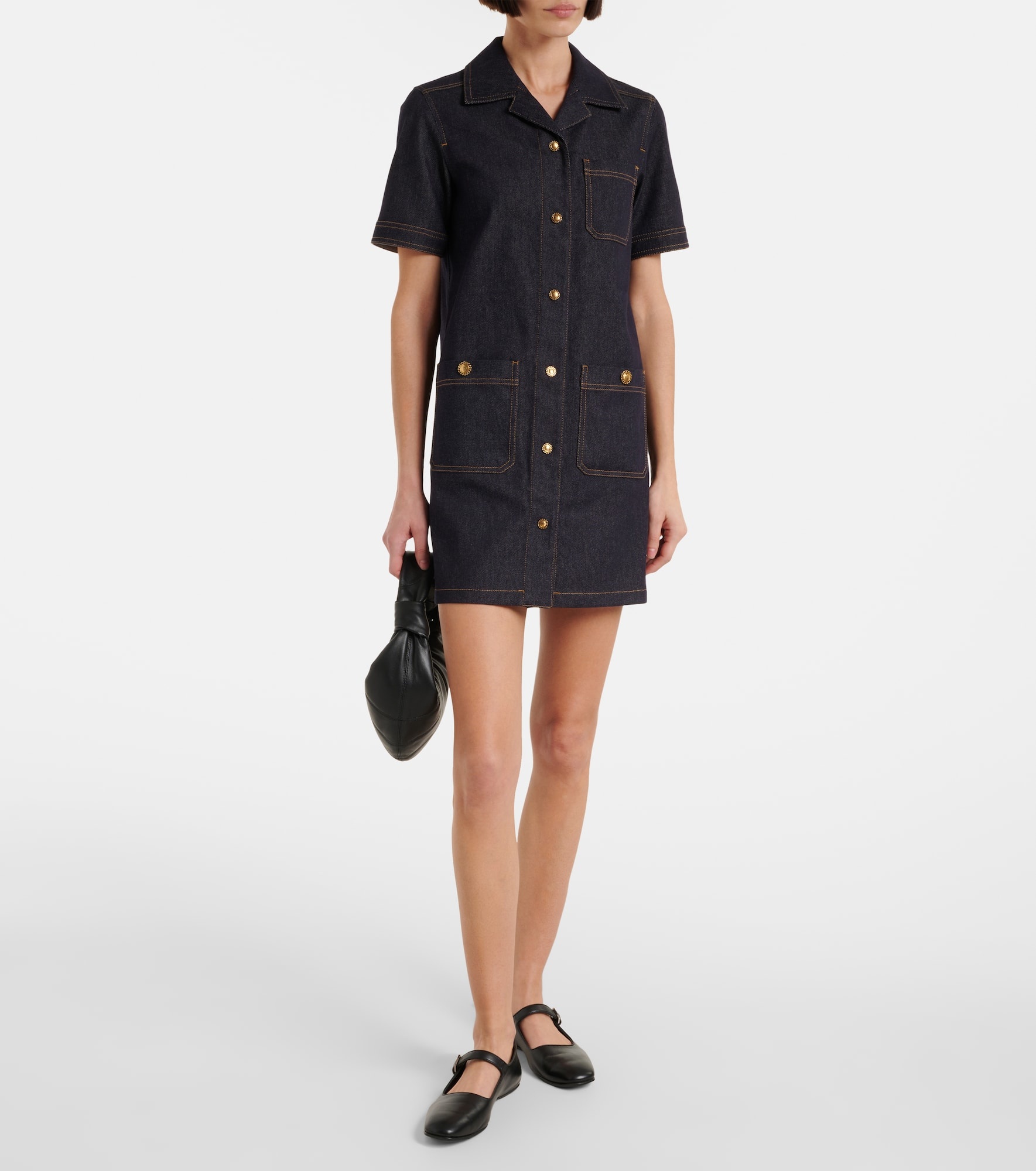 Denim shirt dress - 2