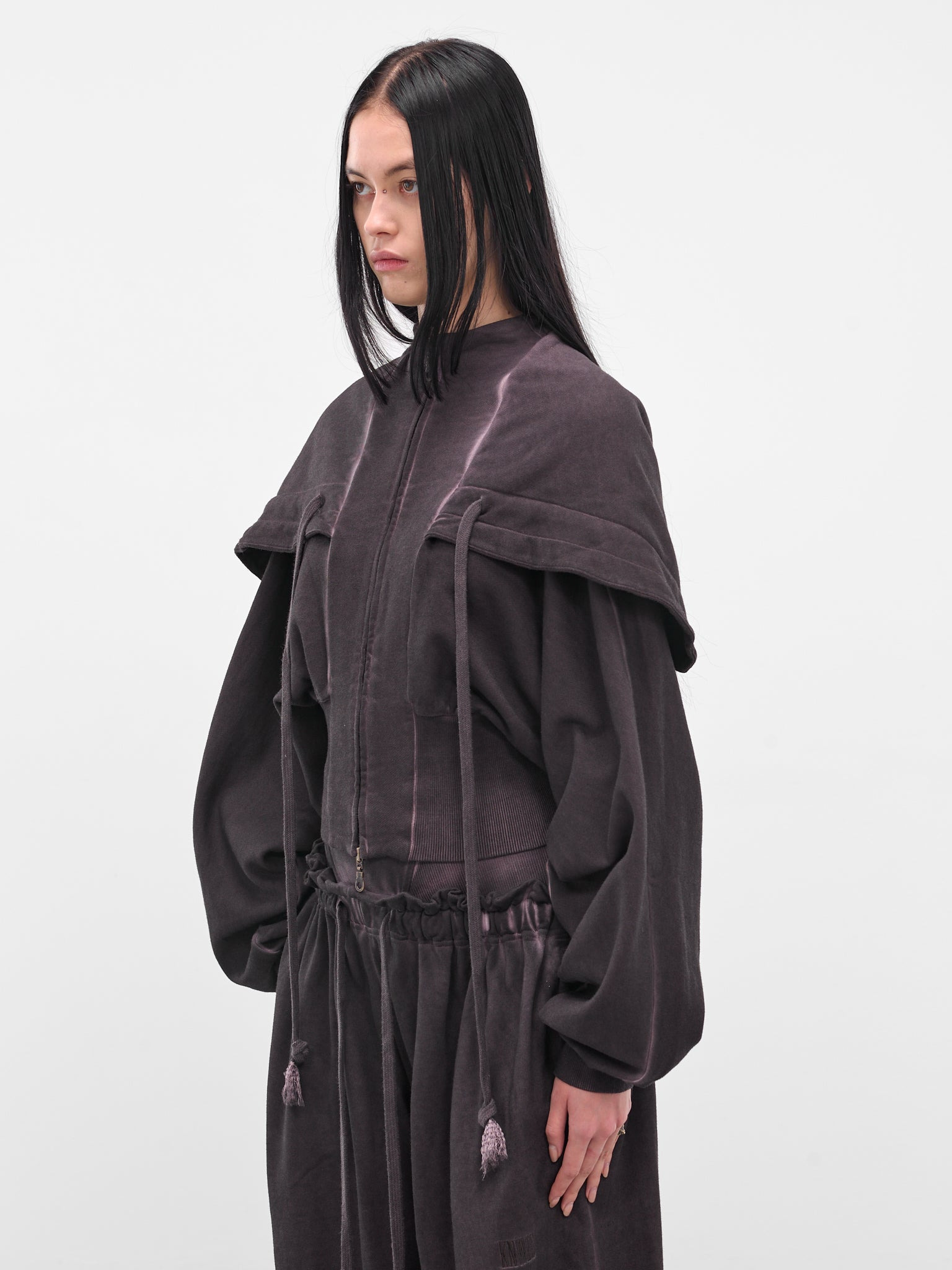 Espresso Brown Oversized Haze Hoodie - 2