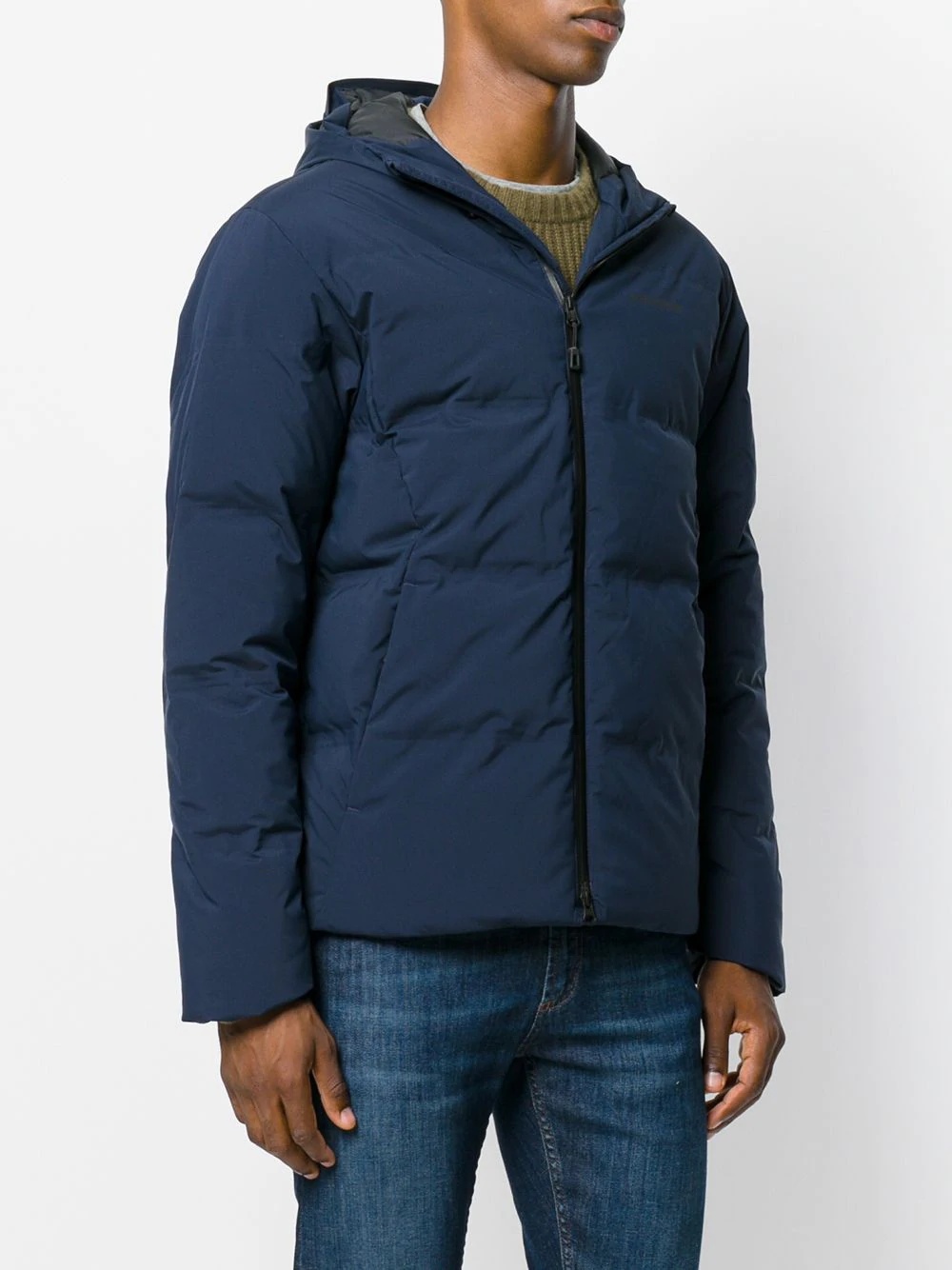 hooded down jacket - 3