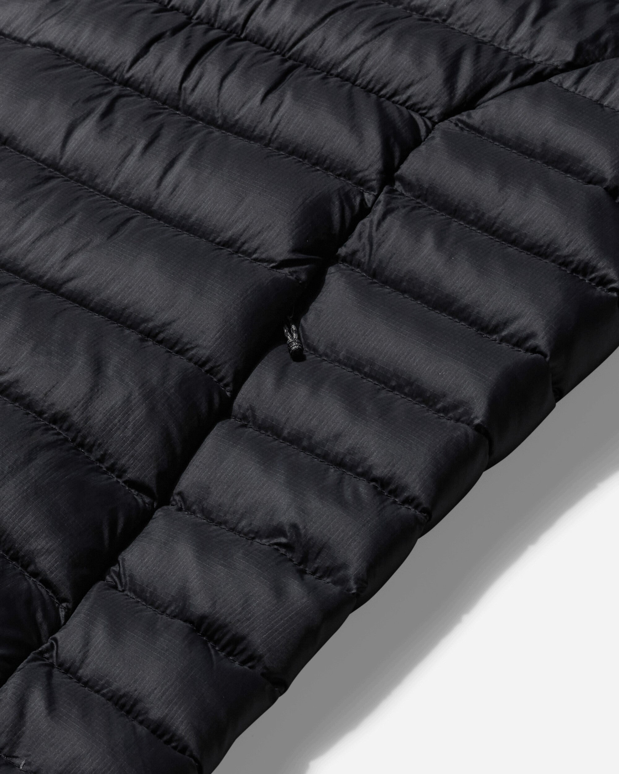 Men's Down Sweater Jacket Black - 4