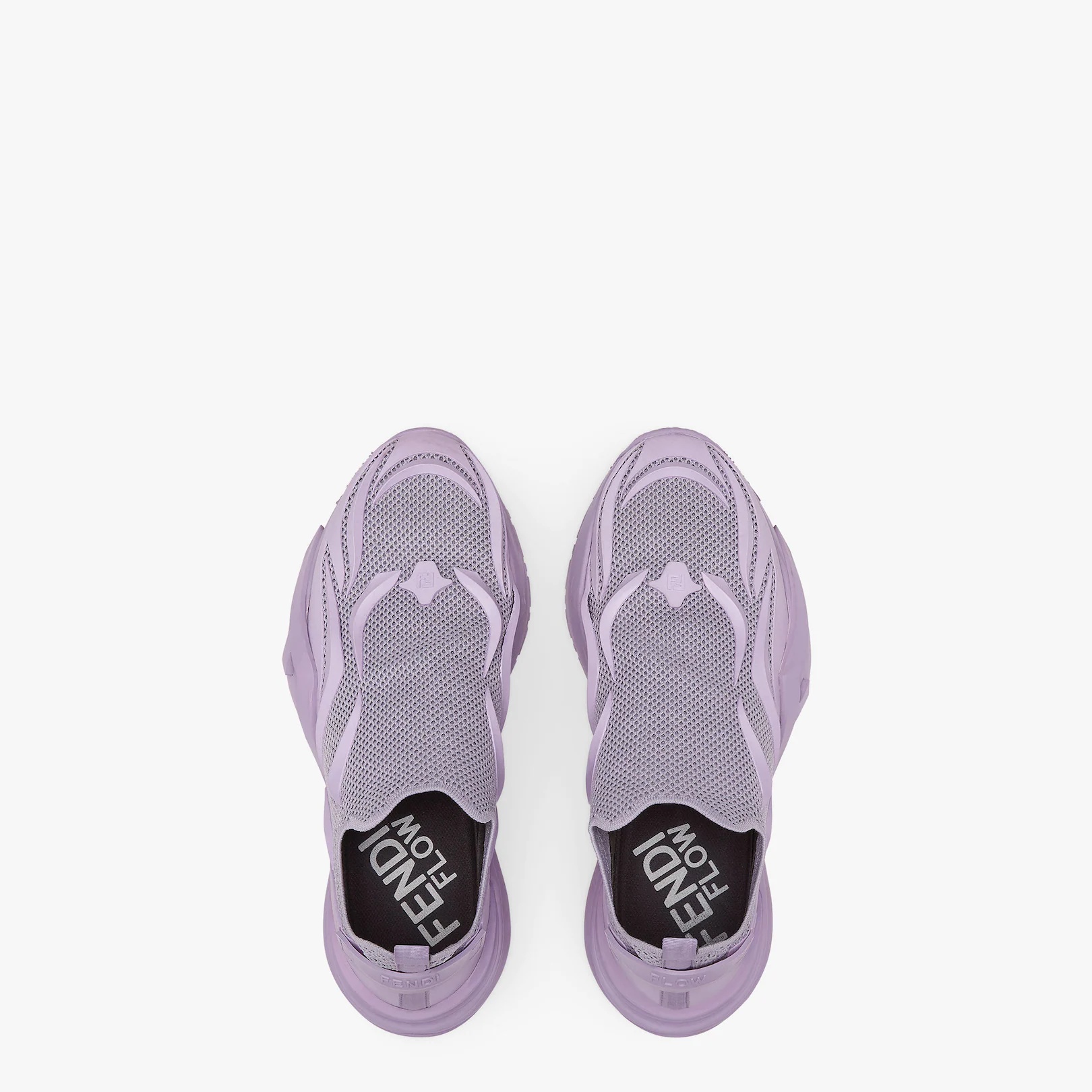 Lilac mesh running sneakers - 4