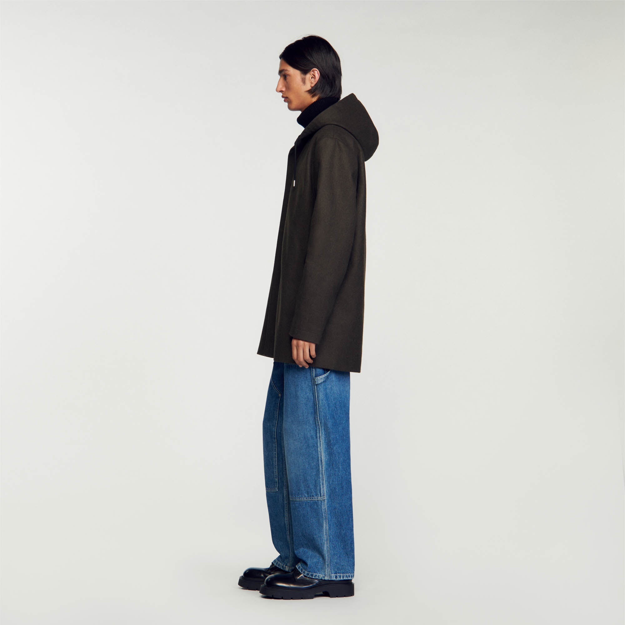 HOODED COAT - 7