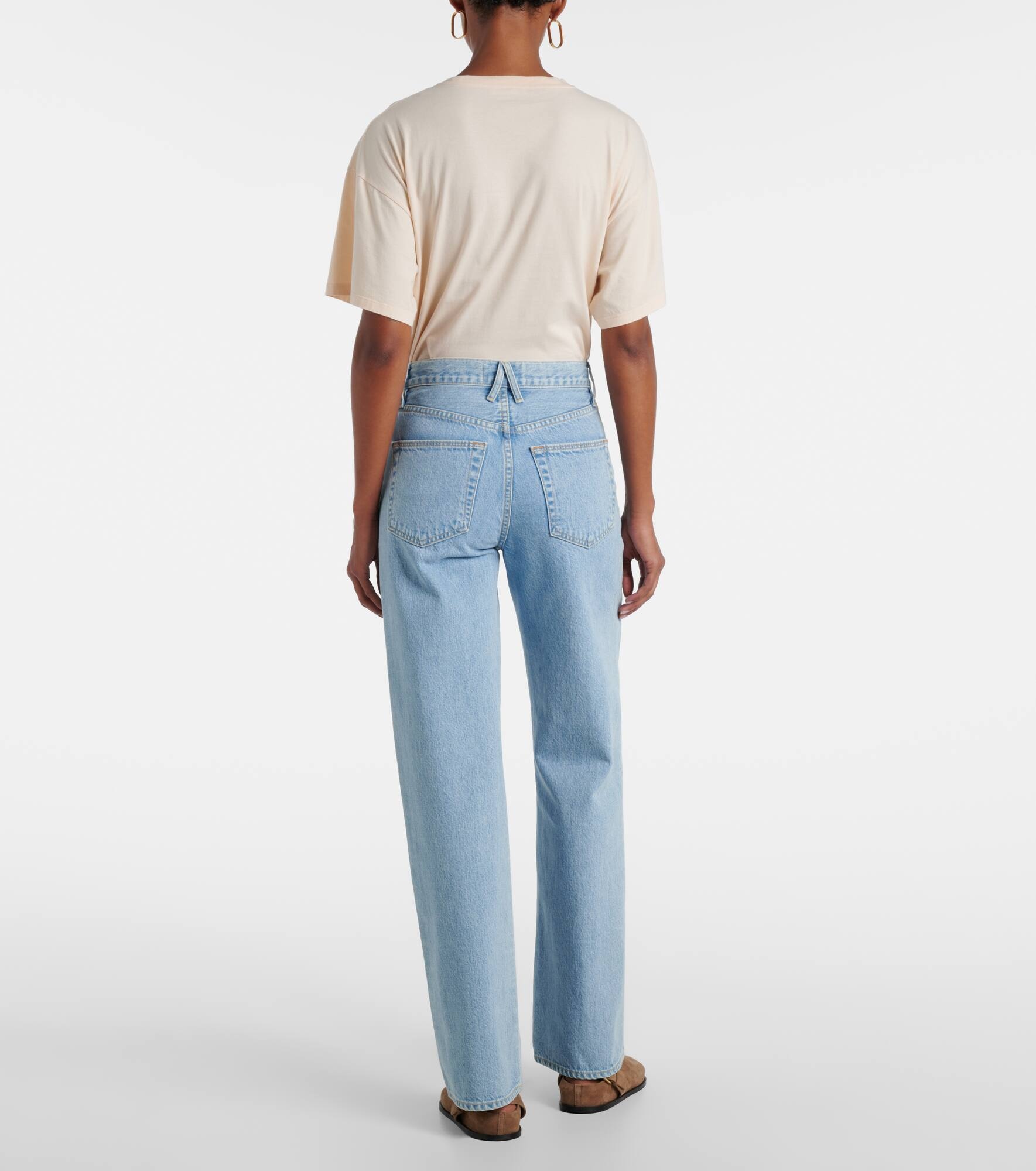 Grace high-rise wide-leg jeans - 3