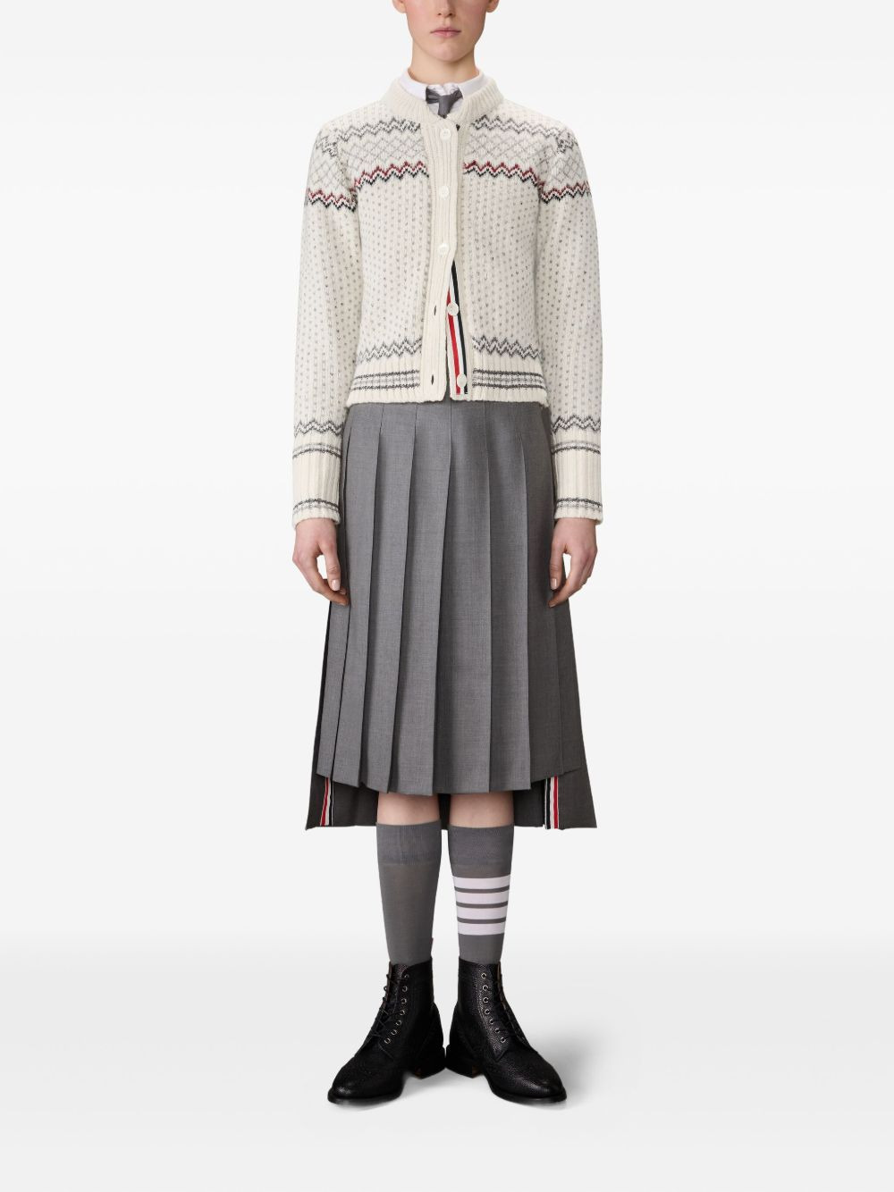 fair-isle cardigan - 2