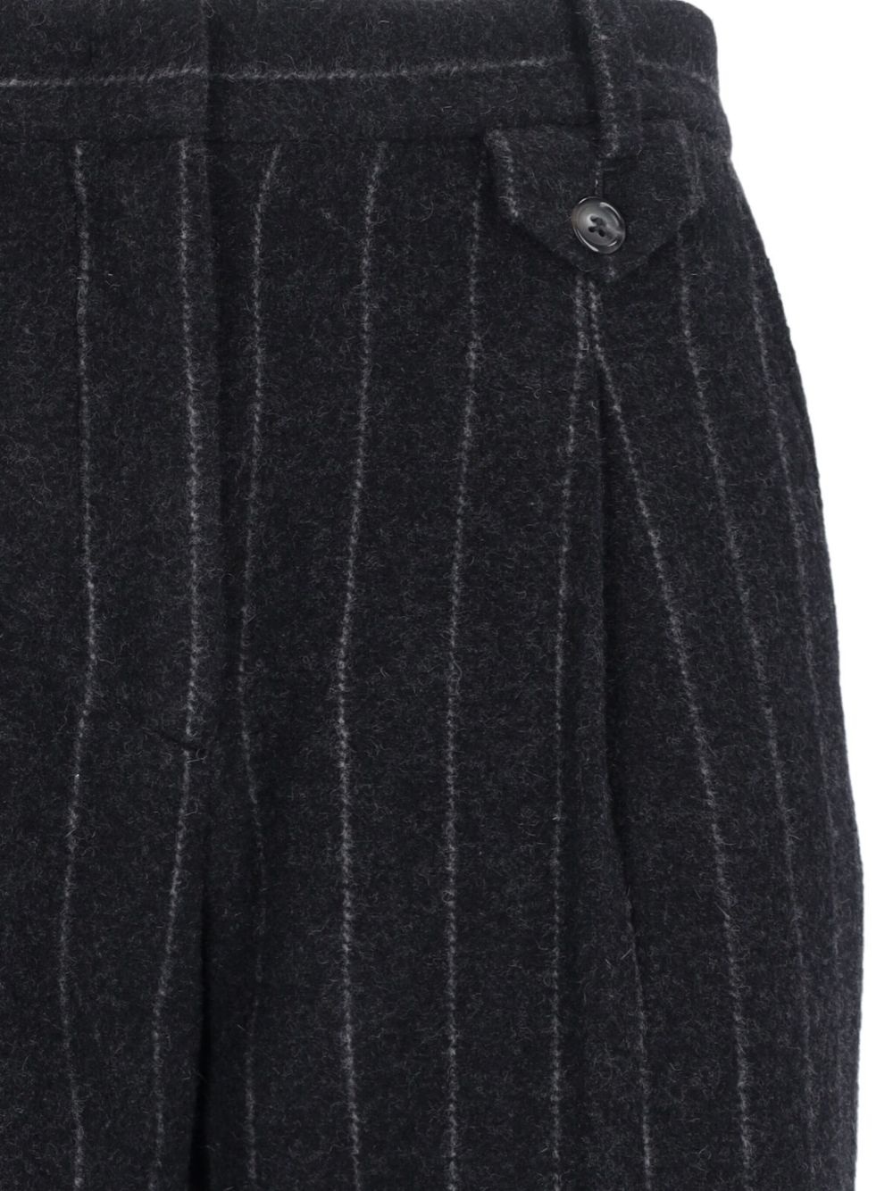 pinstripe-pattern tailored trousers - 4