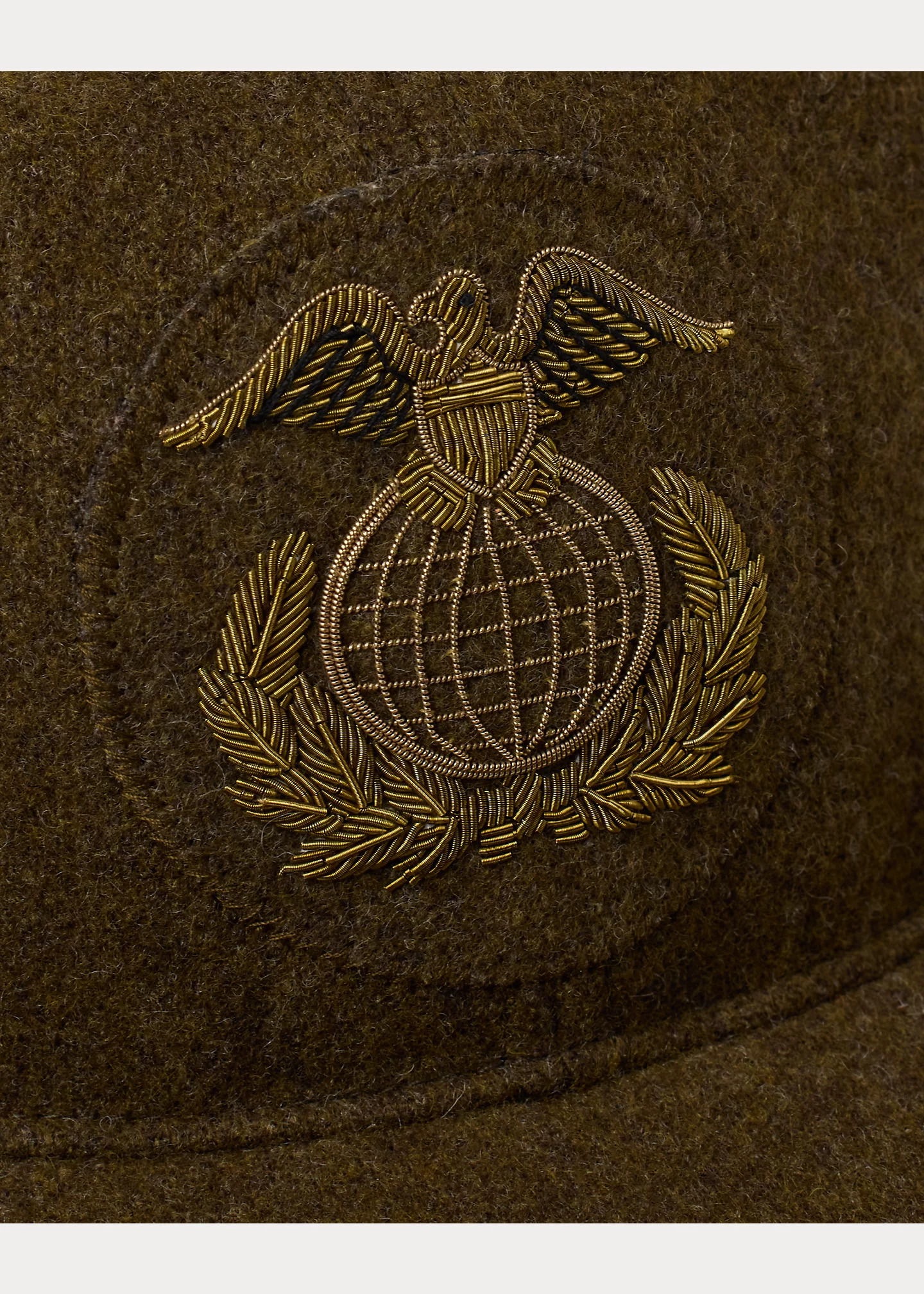 Bullion Wool-Blend Ball Cap - 3