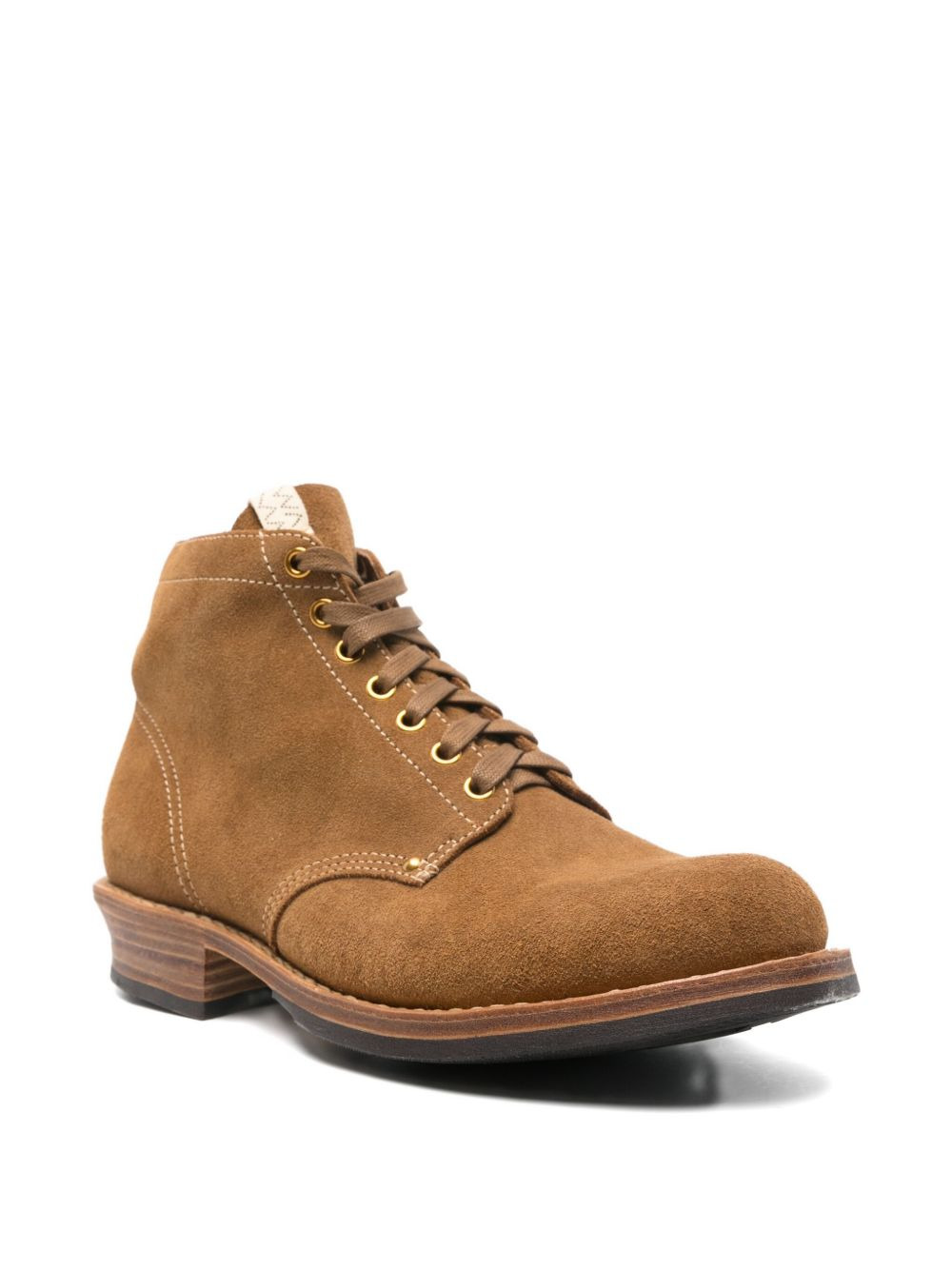 Brigadier lace-up suede boots - 2