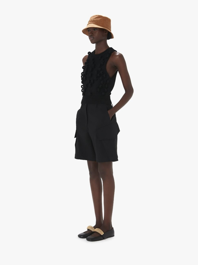 BUBBLE BRACELET LEATHER BALLET FLATS 5