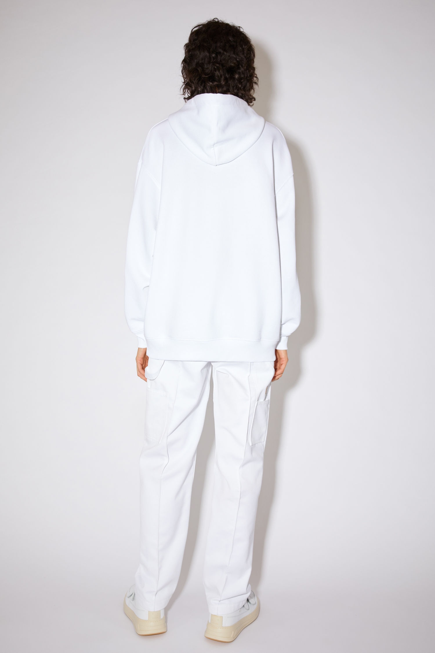 Hooded sweatshirt optic white - 3