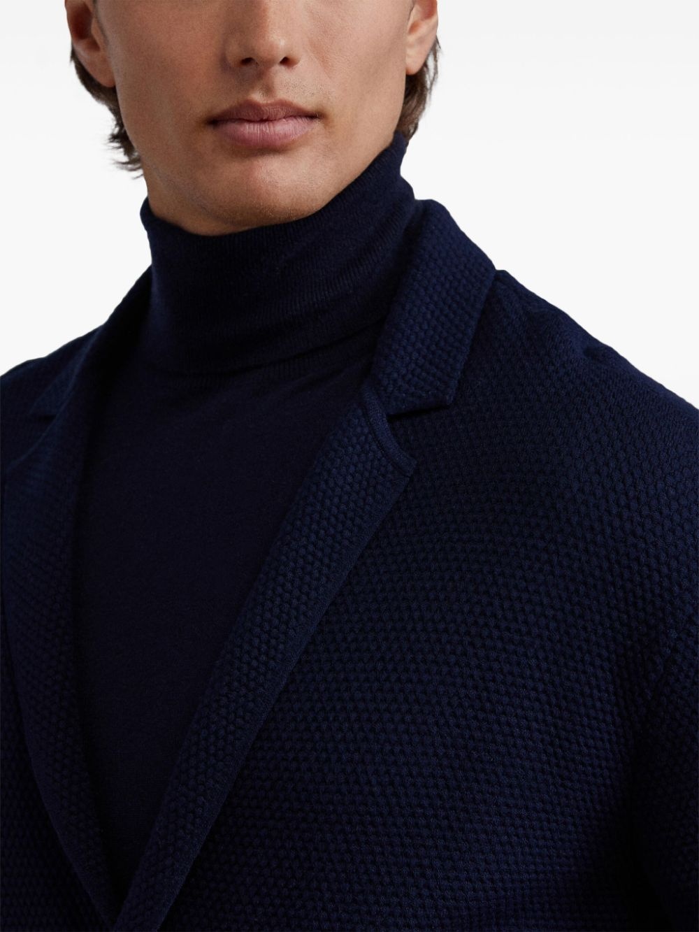 double-breasted cardigan - 5