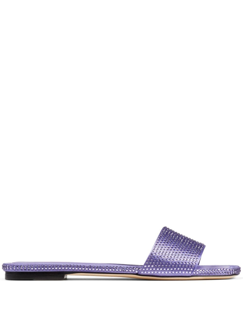 Clovis crystal-embellished slides - 1