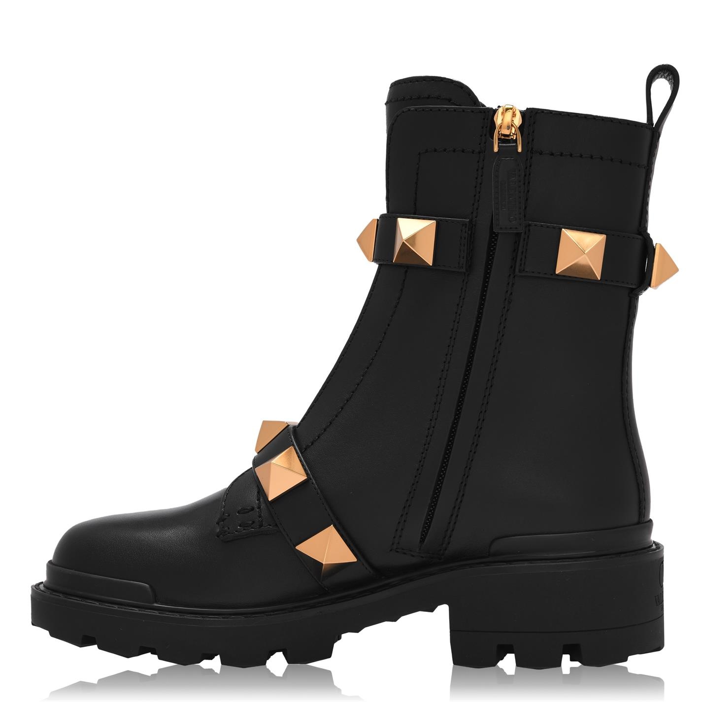 ROMAN STUD COMBAT BOOTS - 2