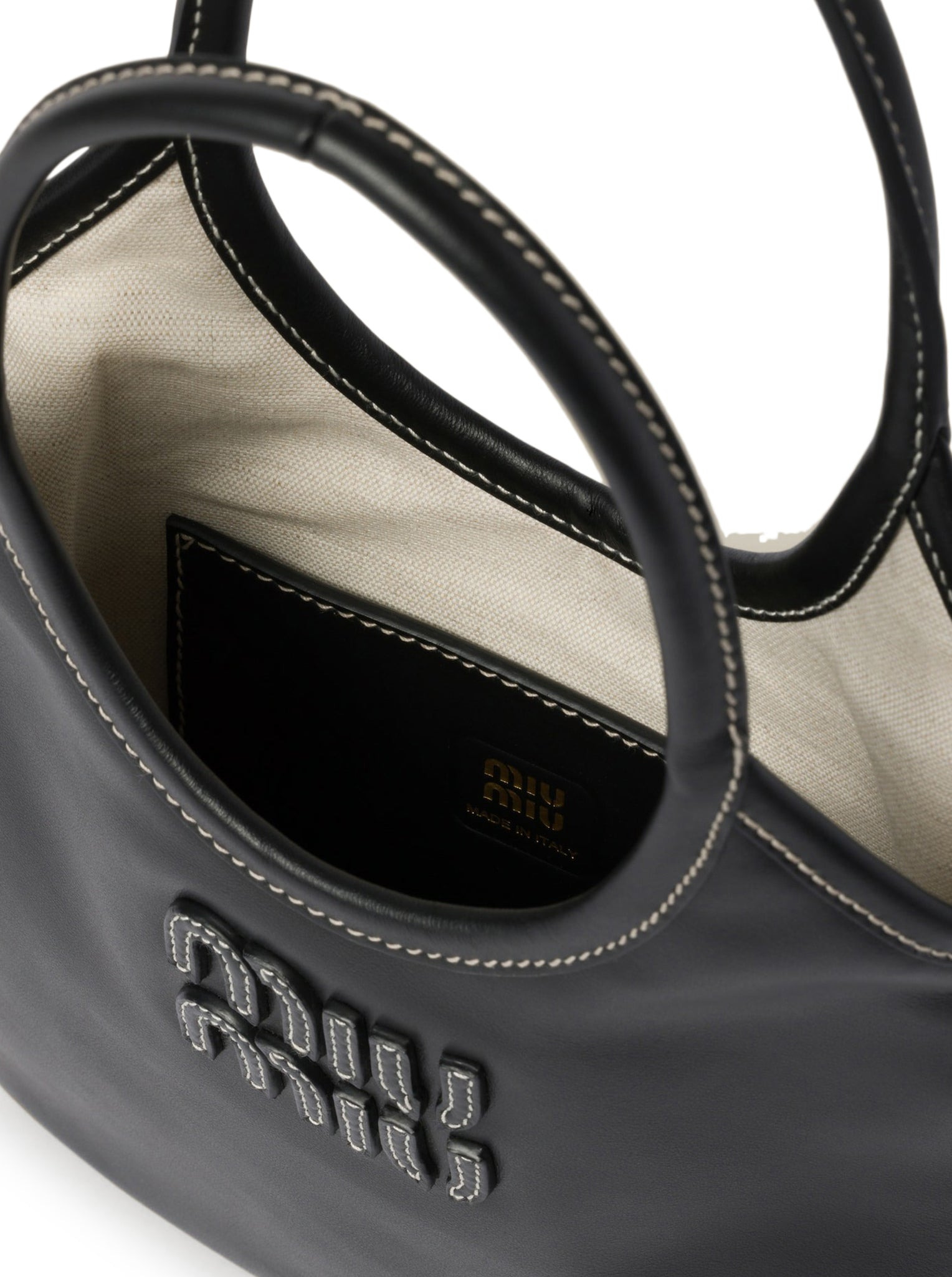 IVY LEATHER HANDBAG - 6