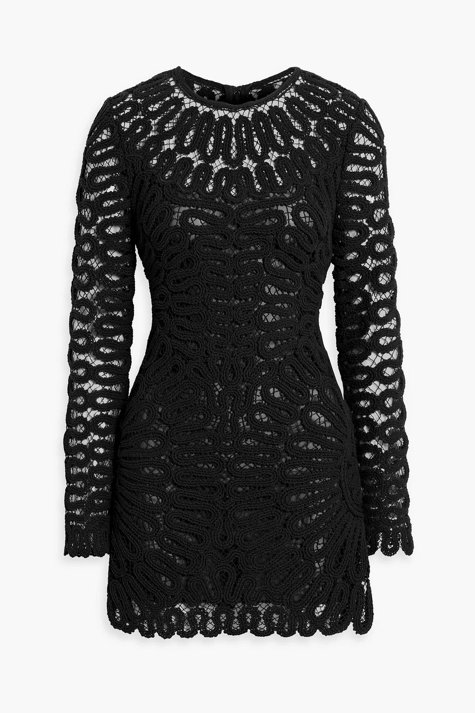 McCall crocheted cotton mini dress - 1