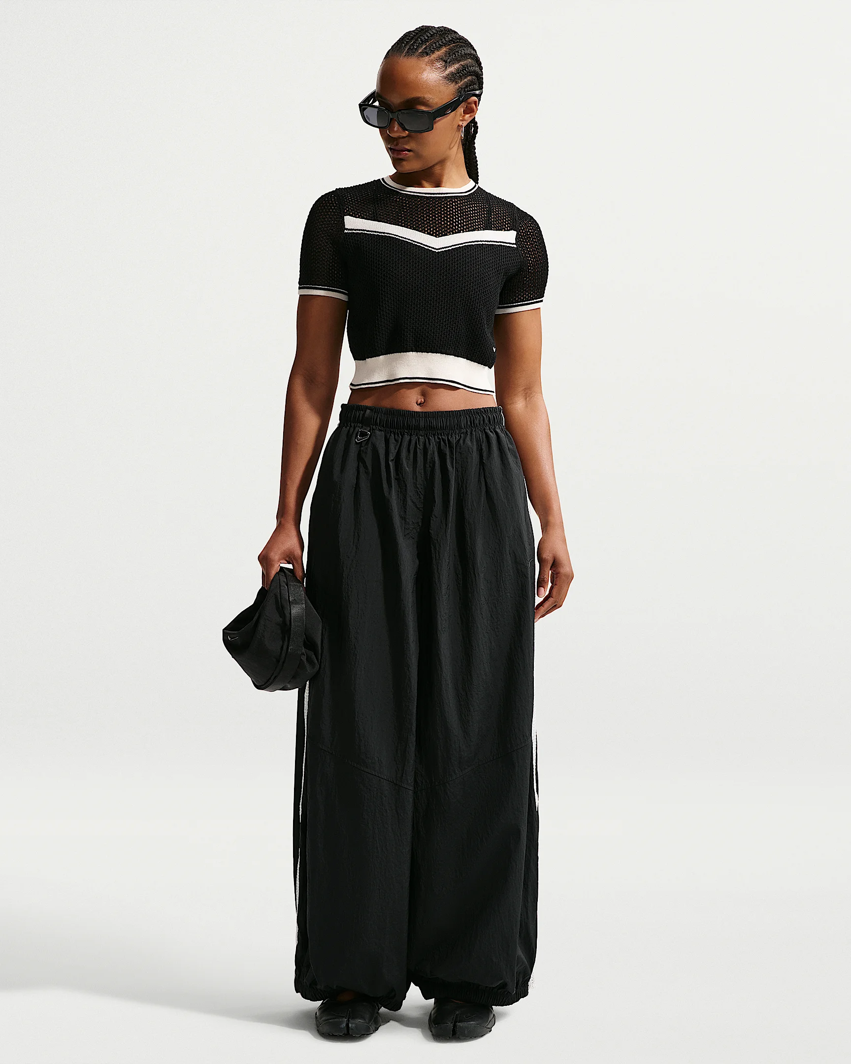 Nike Sportswear Women's Oversized High-Waisted Balloon Track Pants - 1
