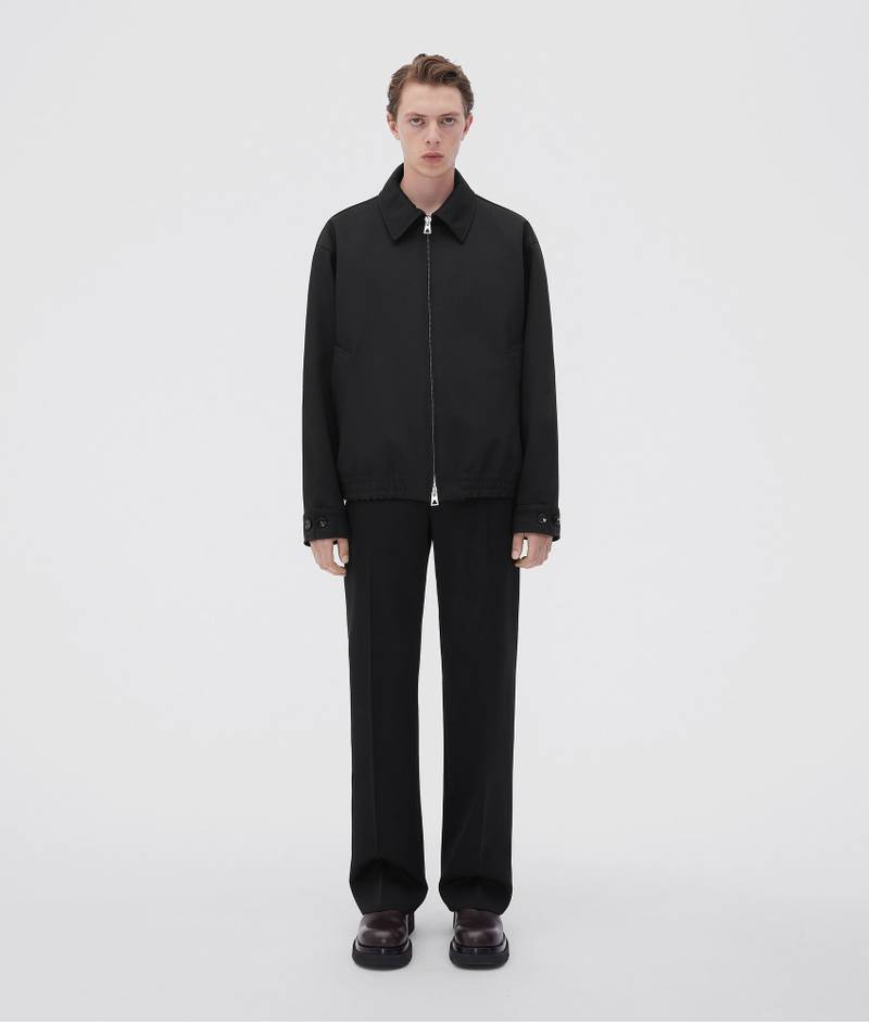 technical bonded wool twill jacket 1