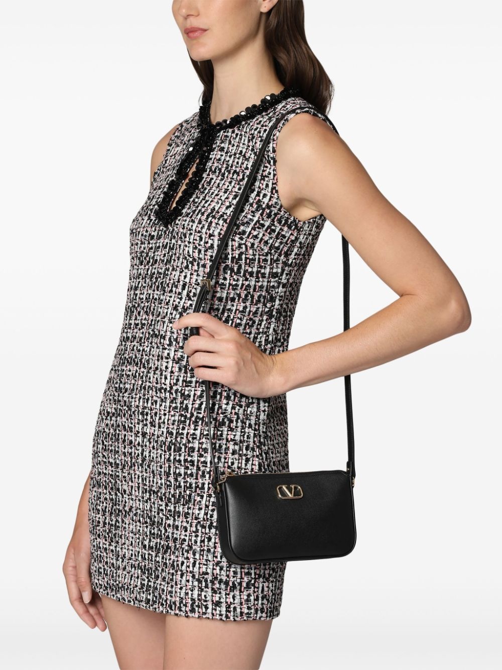 mini VLogo Signature crossbody bag - 2