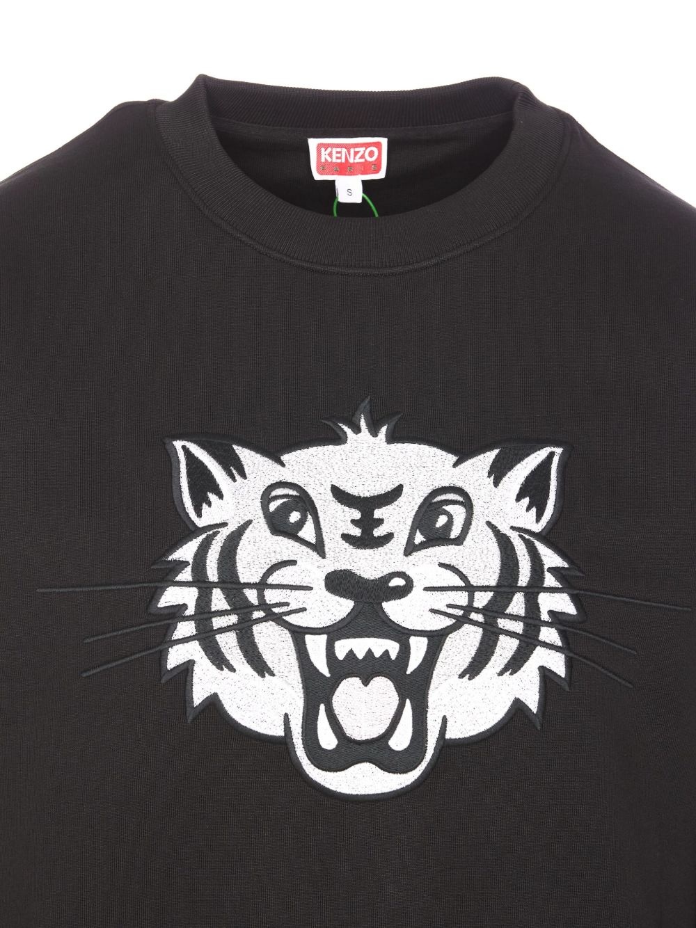 Happy Tiger embroidered sweatshirt - 4