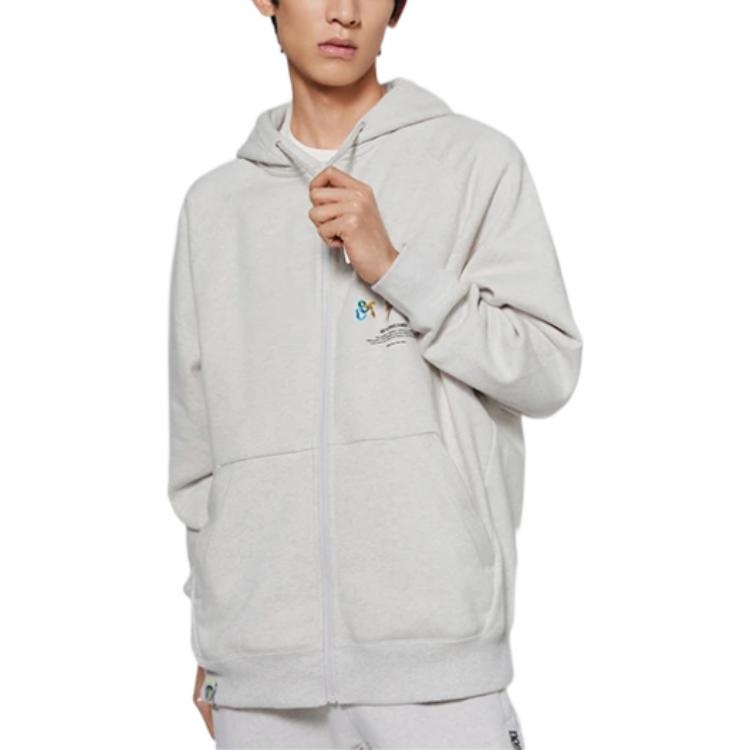 Li-Ning Lifestyle Fashion Hoodie 'Grey' AWDSI35-2 - 3