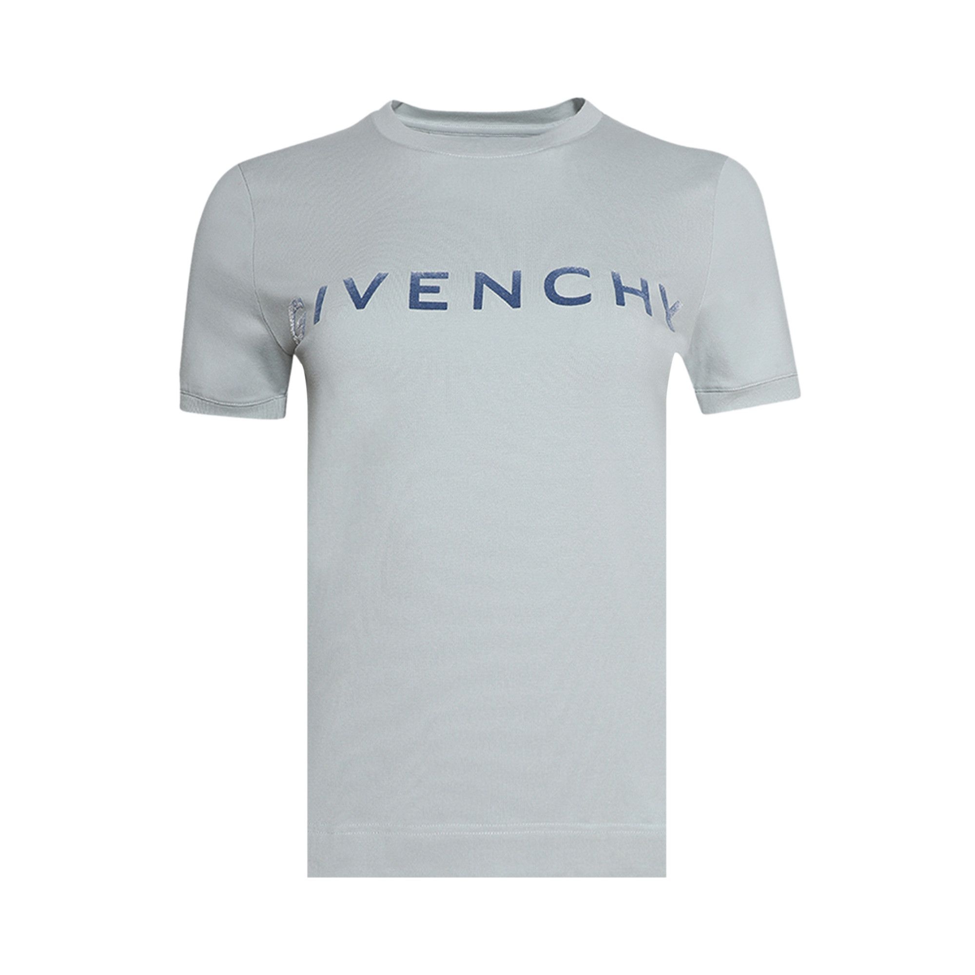Givenchy Ringer T-Shirt 'Grey/Blue' - 1