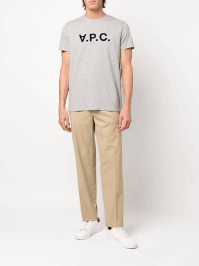 A.P.C. logo-print T-shirt outlook