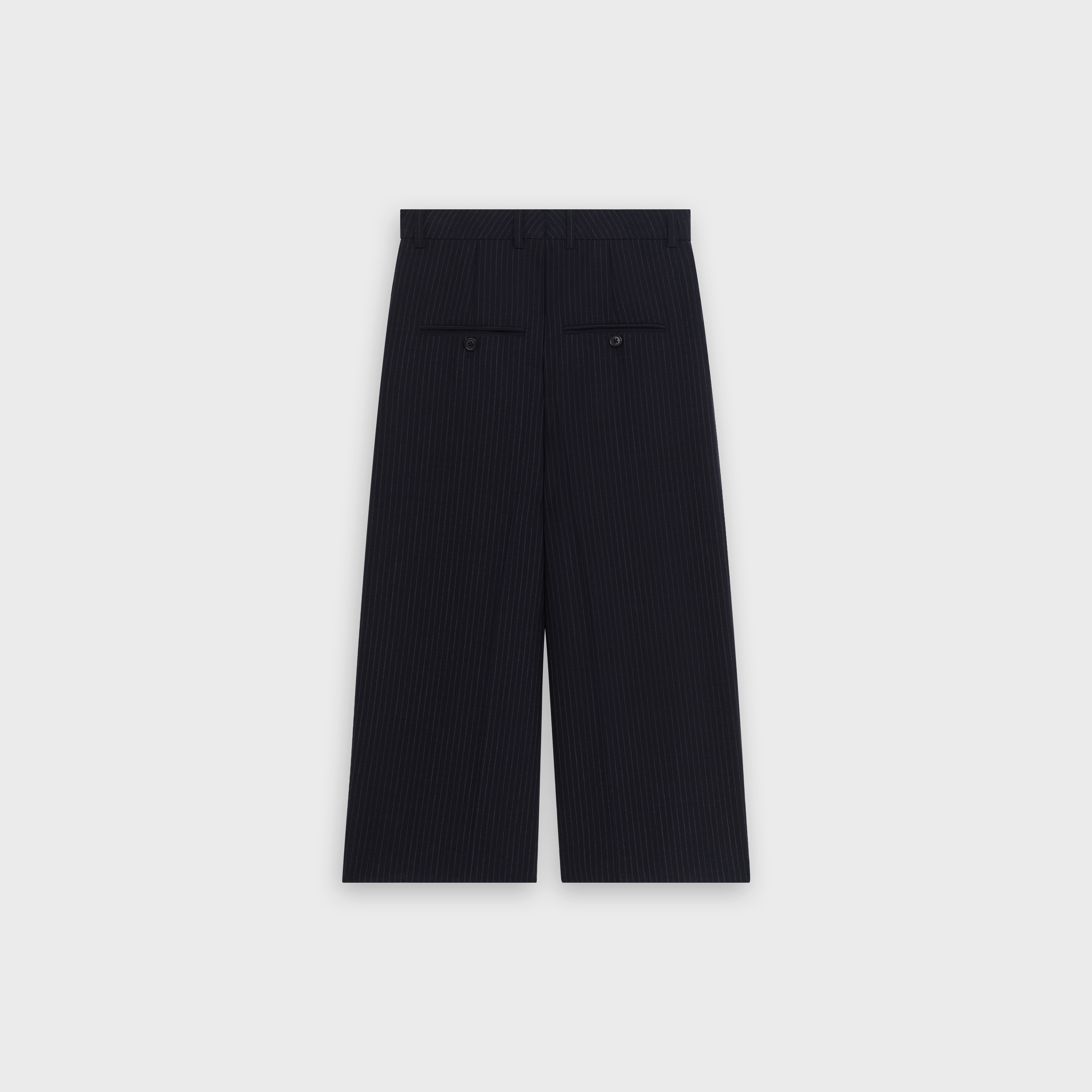 CULOTTES IN STRIPED WOOL FABRIC - 2