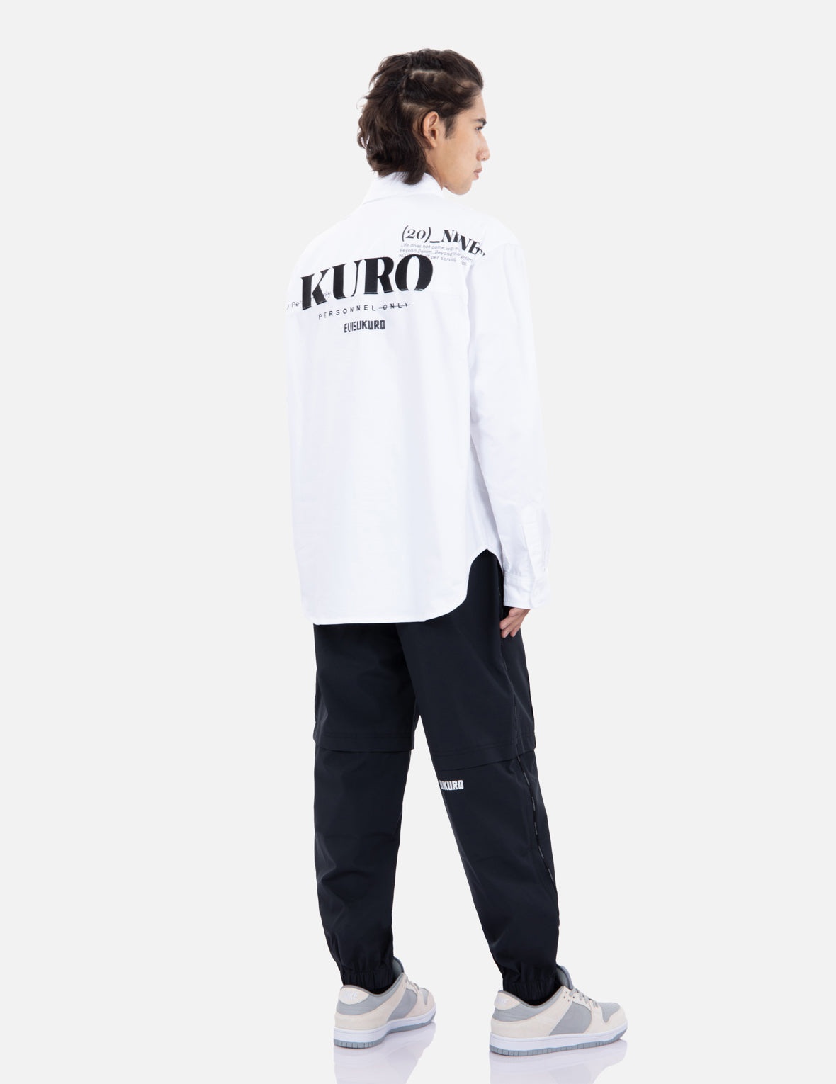 Multi Logo Print Cargo Shirt - 4