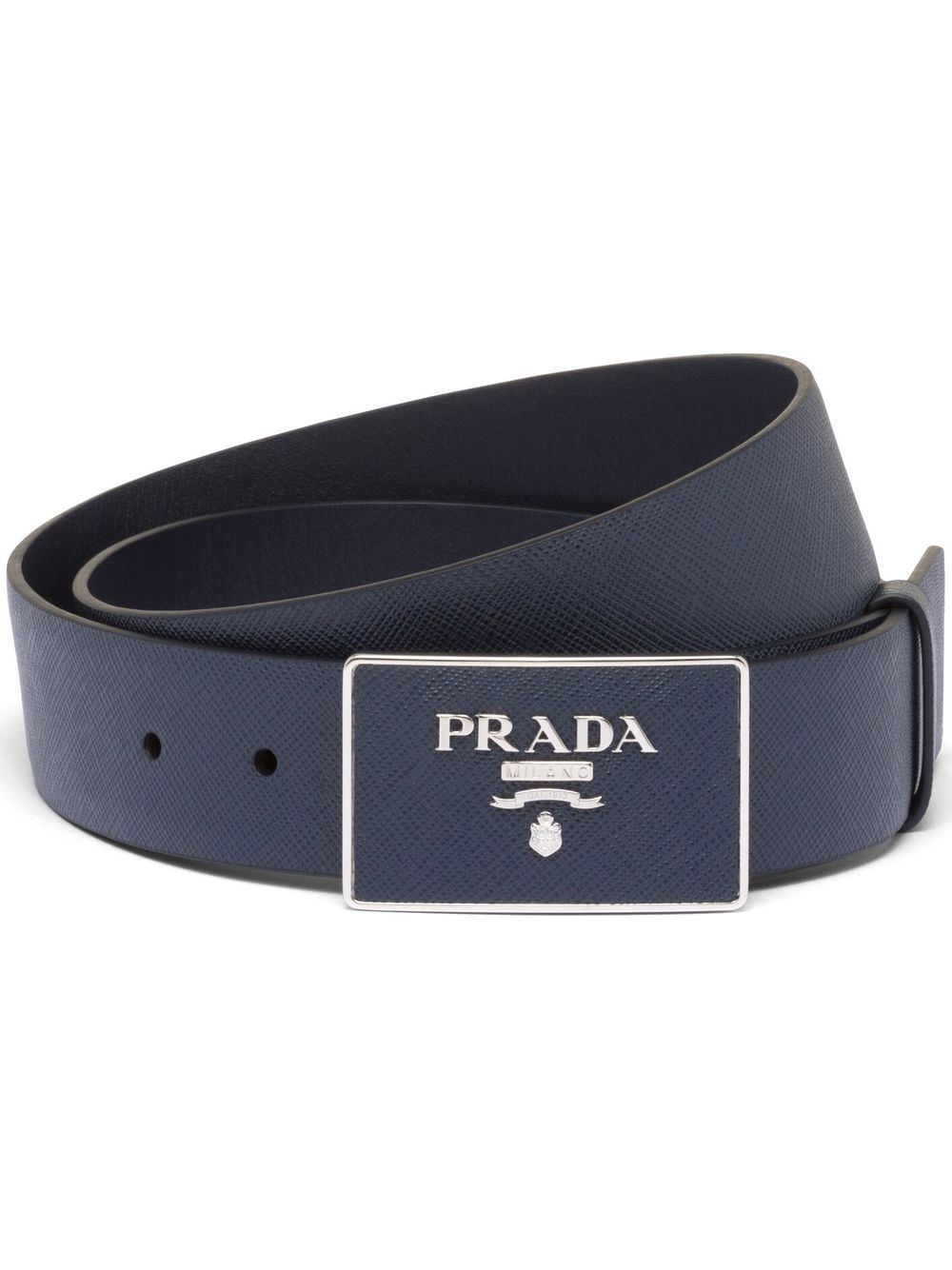 Saffiano leather belt - 1