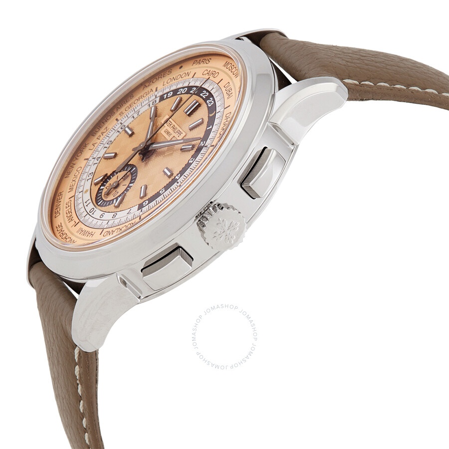 Patek Philippe Complications World Time Automatic Rose Dial Men's Watch 5935A-001 - 2