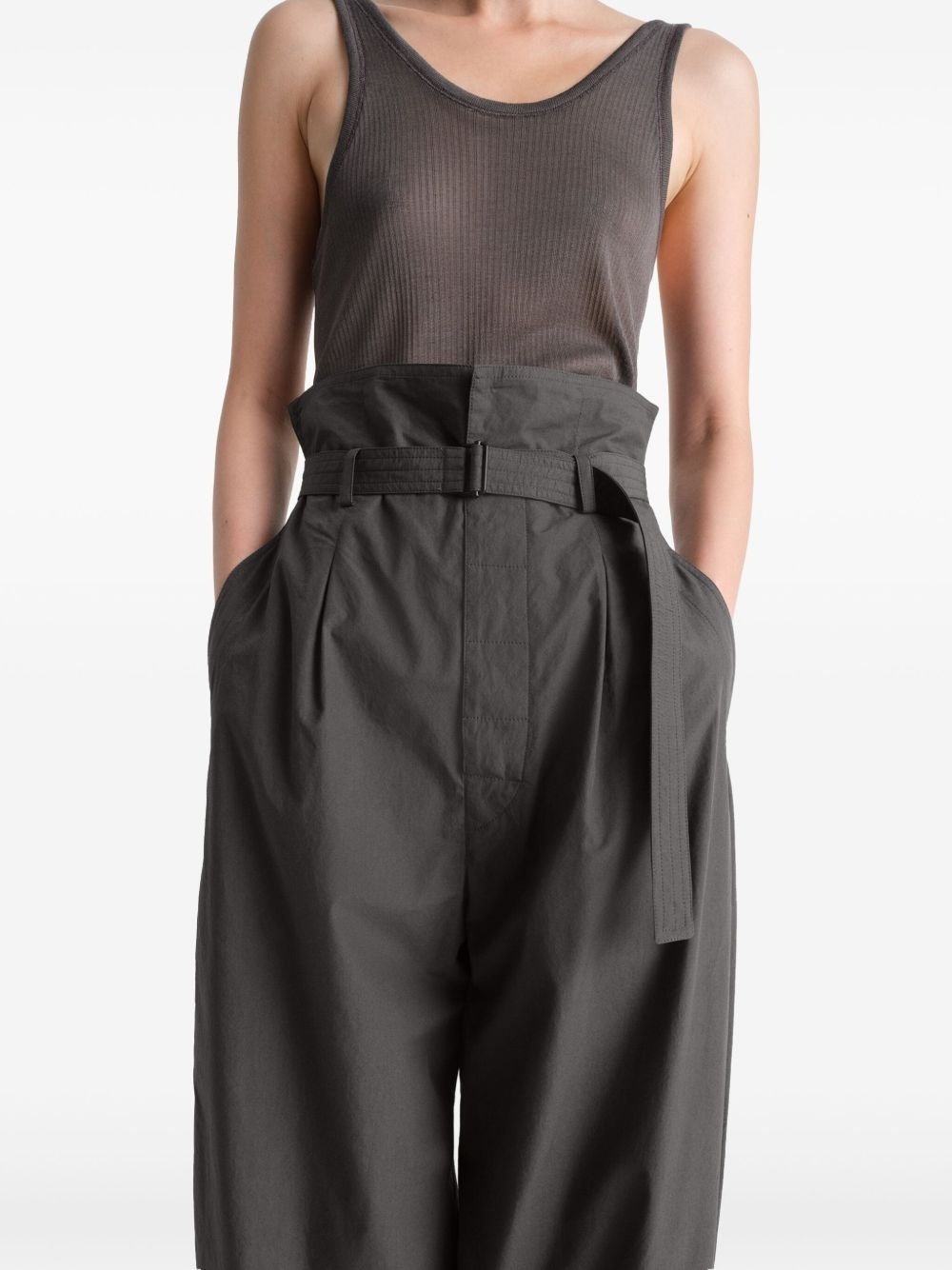 Folded Waistband trousers - 5