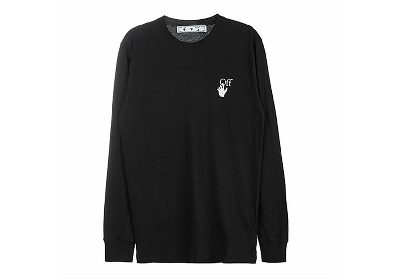 Off-White OFF-WHITE Caravaggio Lute L/S T-Shirt Black/Multi outlook