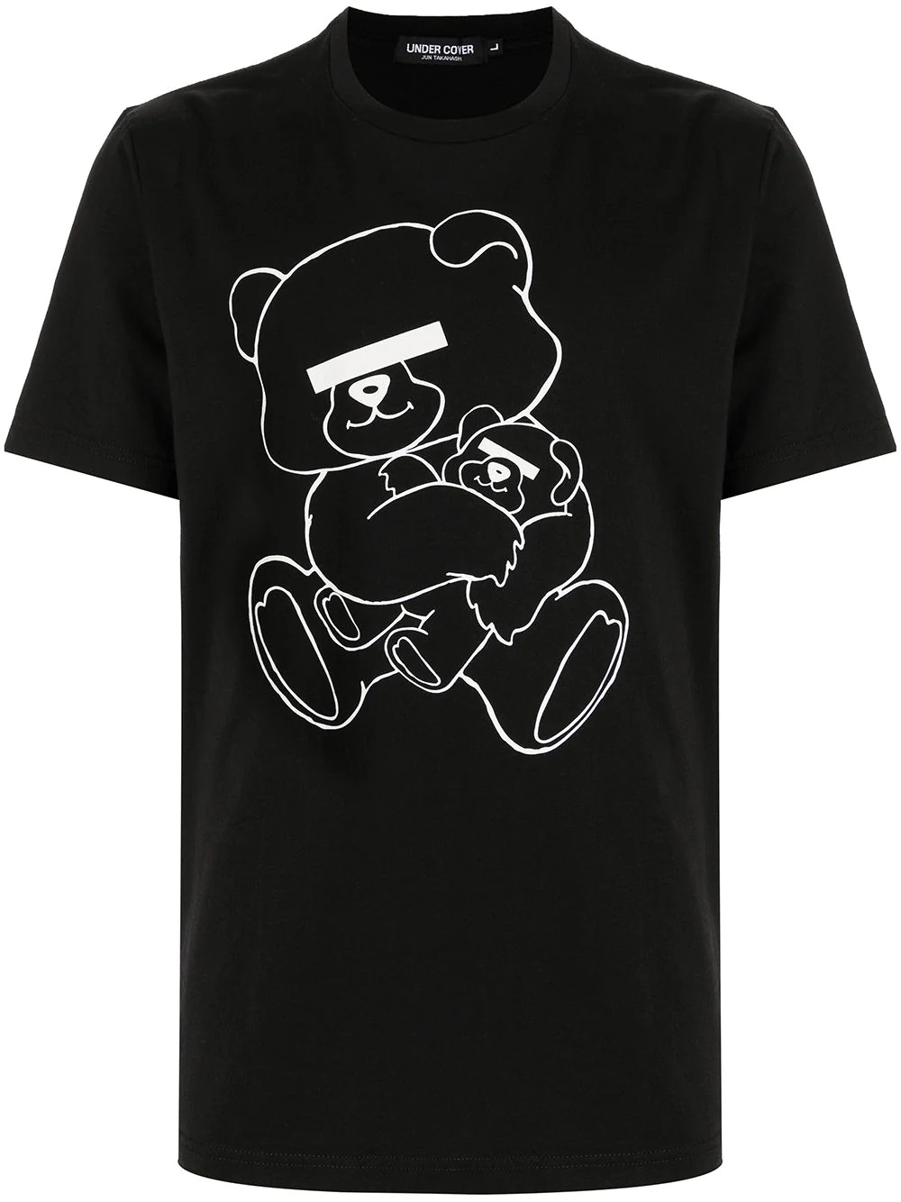 teddy bear print T-shirt - 1