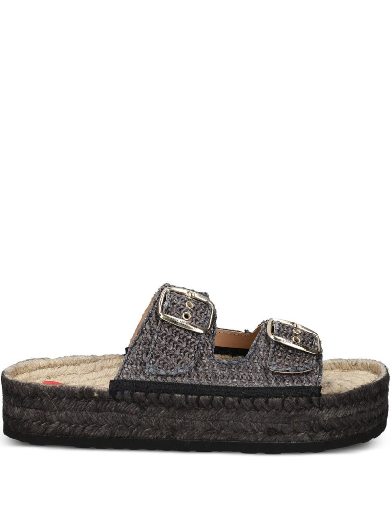 double-buckle espadrilles 1