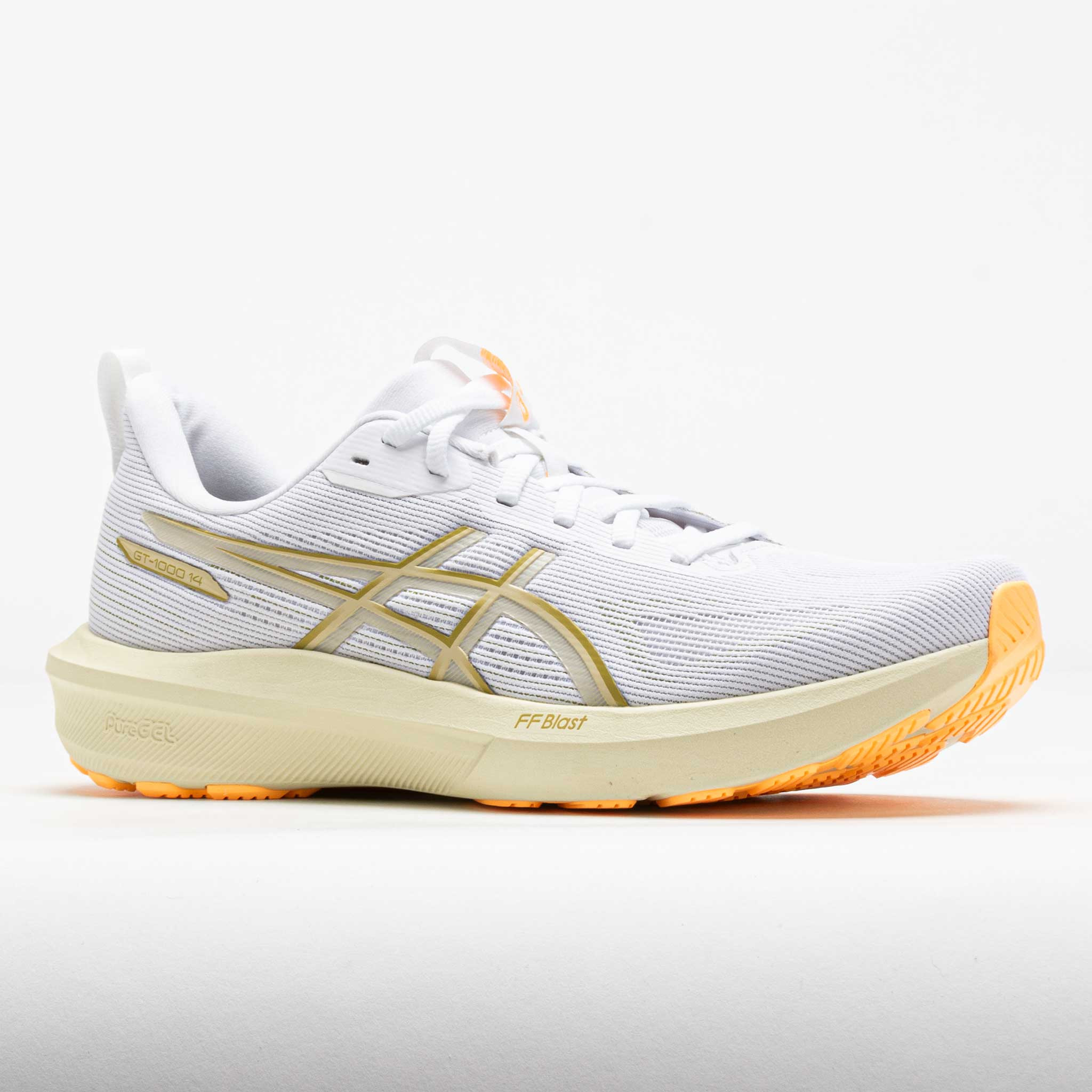 ASICS GT-1000 14 Men's White/Lemongrass - 5