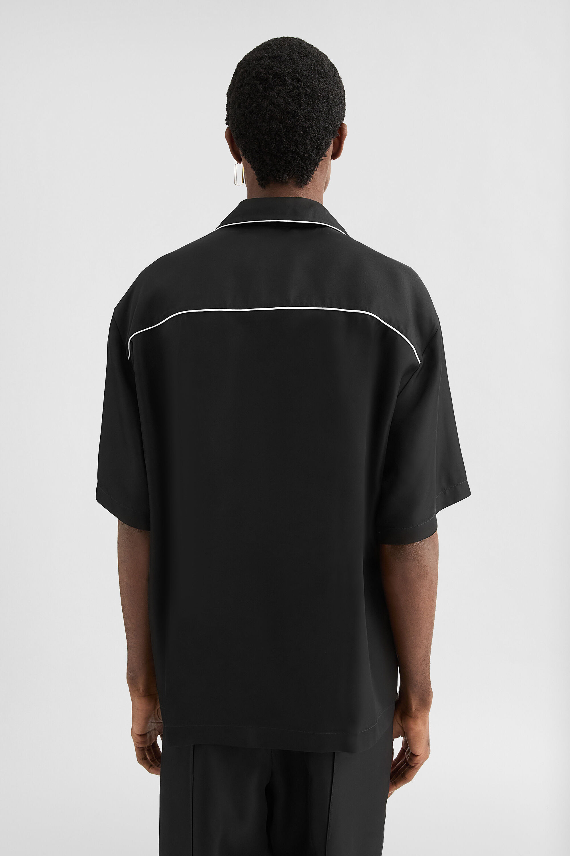 Fluid Viscose Shirt - 5