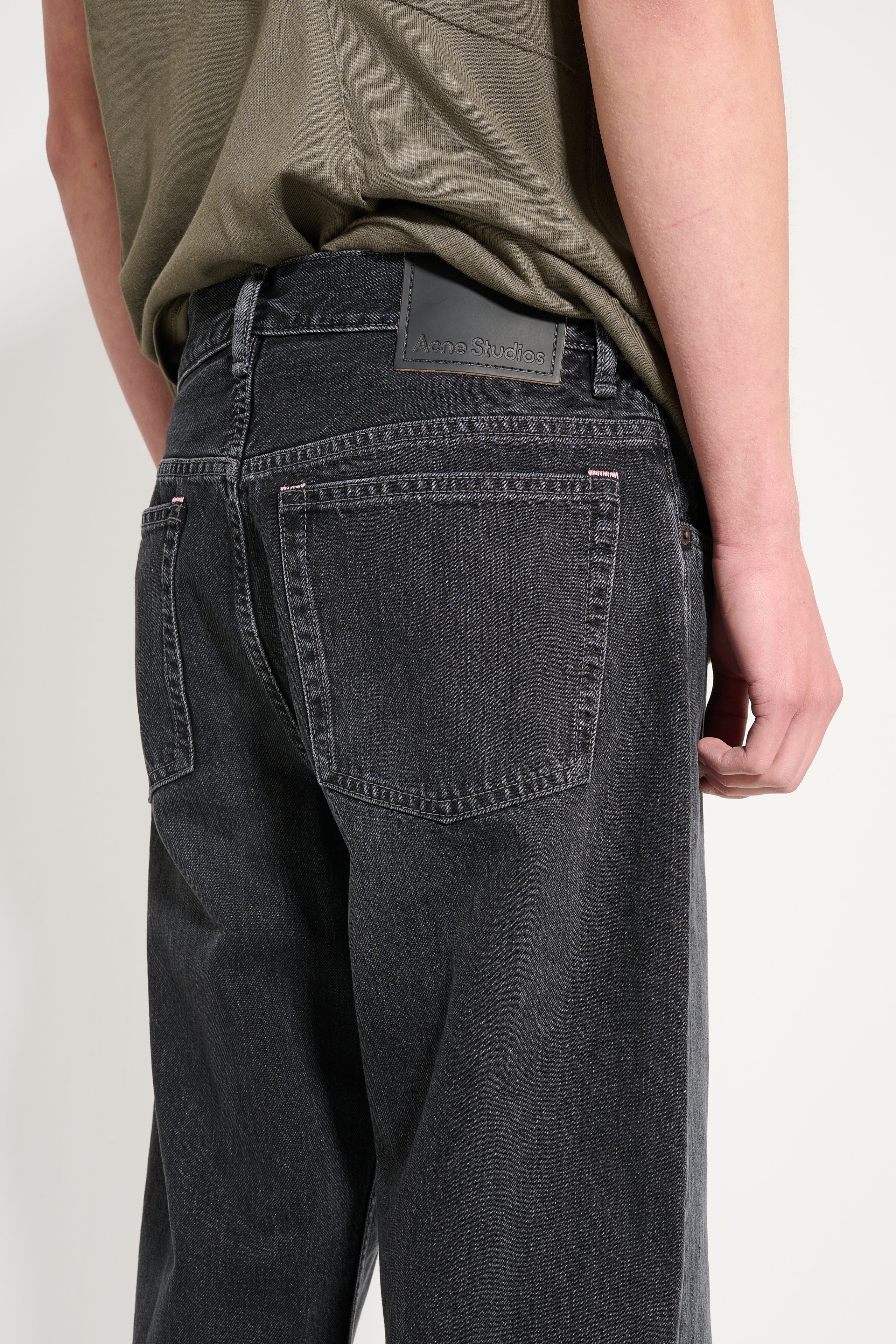 Acne Studios ACNE STUDIOS 2021M LOOSE JEANS VINTAGE BLACK