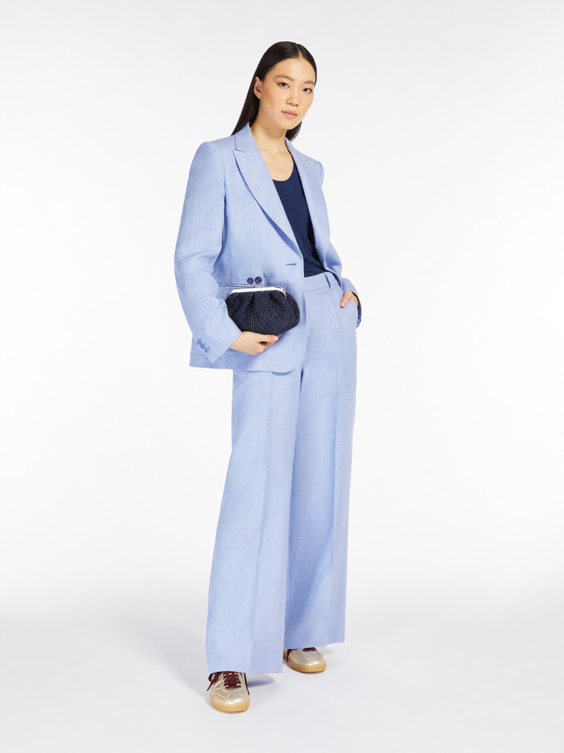 PALMAS Small raffia-effect Pasticcino Bag 7