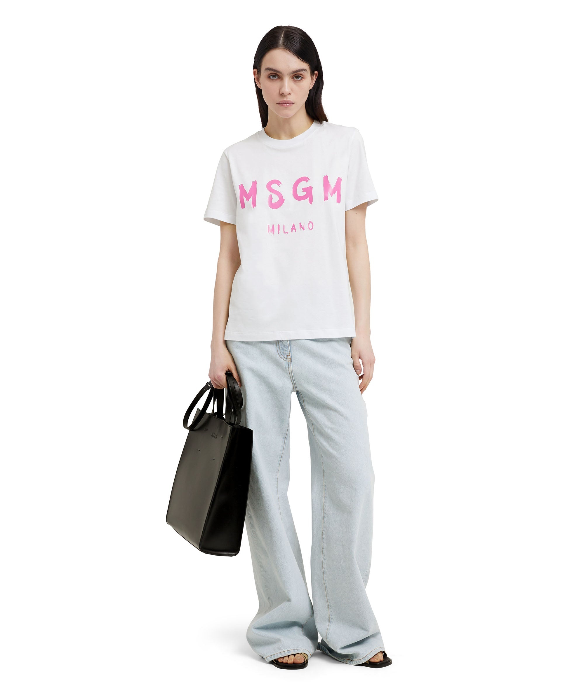 Brushstroke logo T-Shirt - 5
